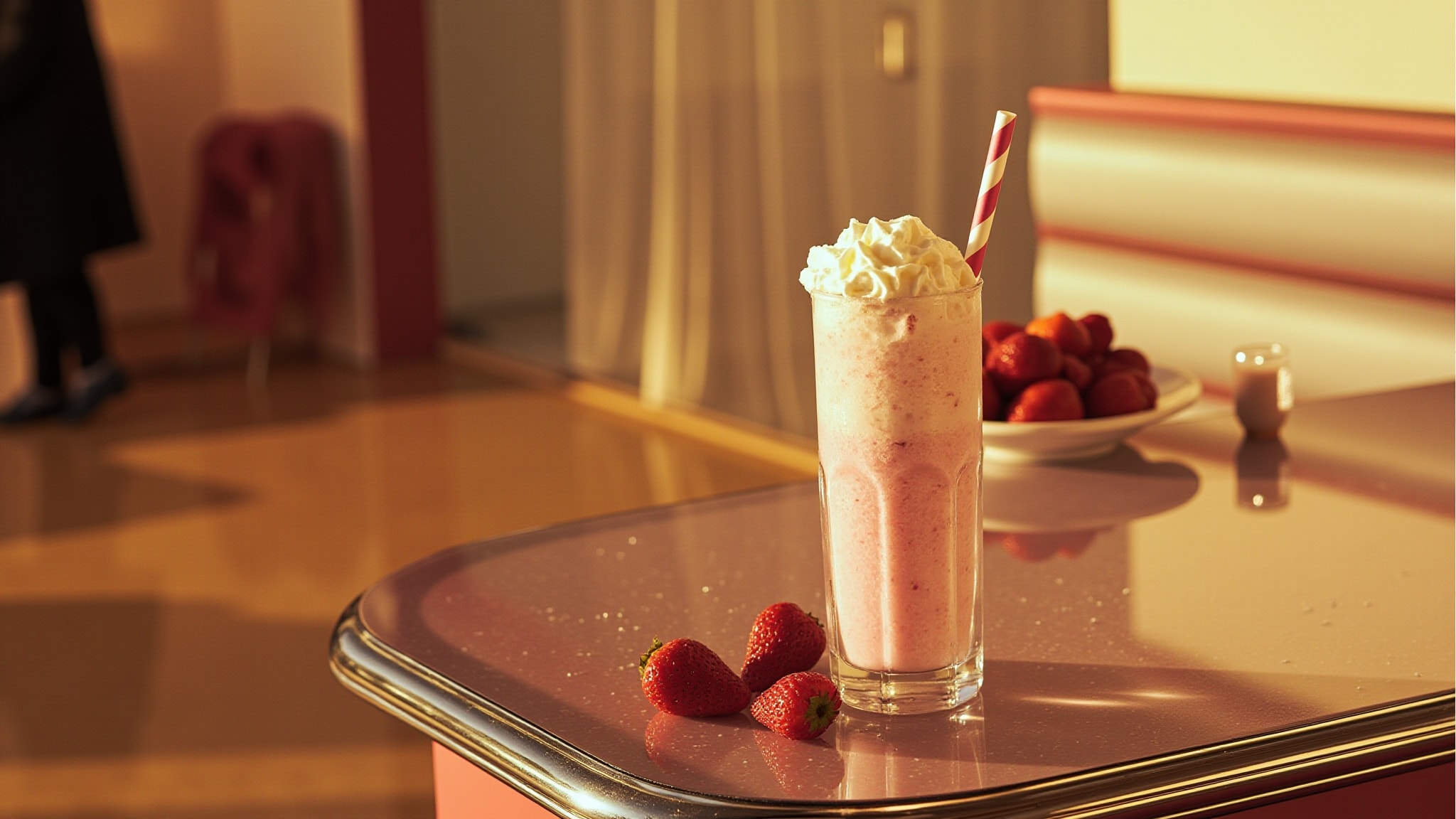 Strawberry Milkshake by The Dua Brand. Atmospheric mood
