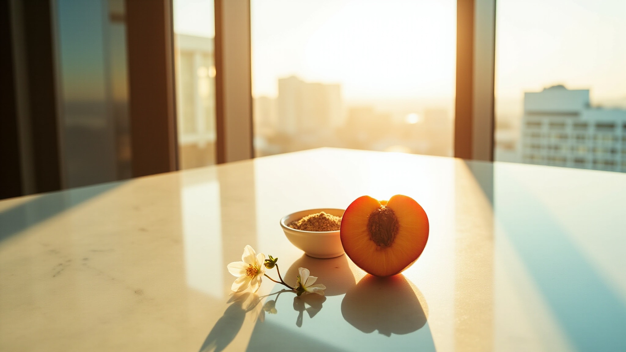 Sugar Peach Pop by The Dua Brand. Atmospheric mood
