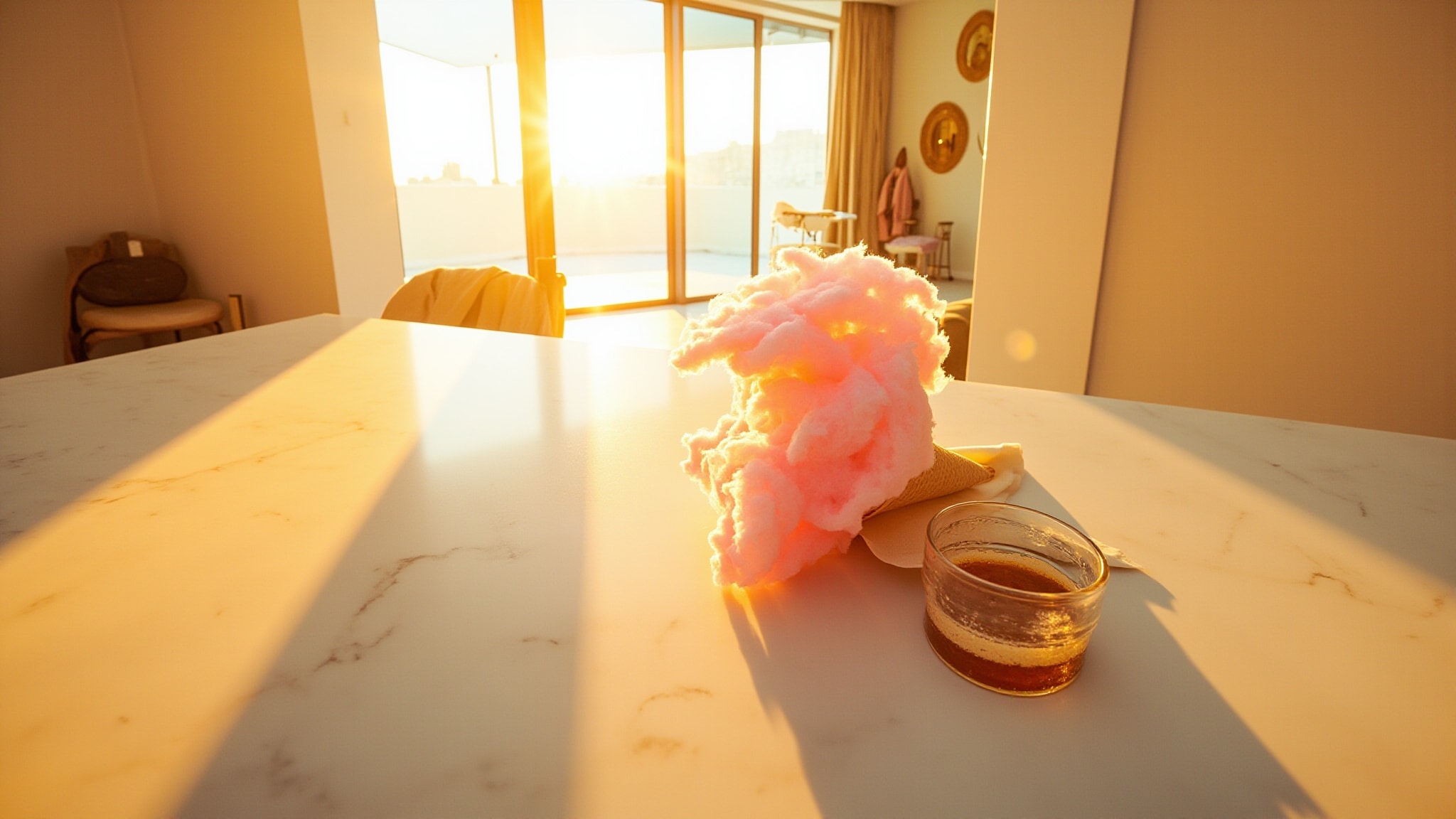 Sugary Fantasy Of Cotton Candy by The Dua Brand. Atmospheric mood
