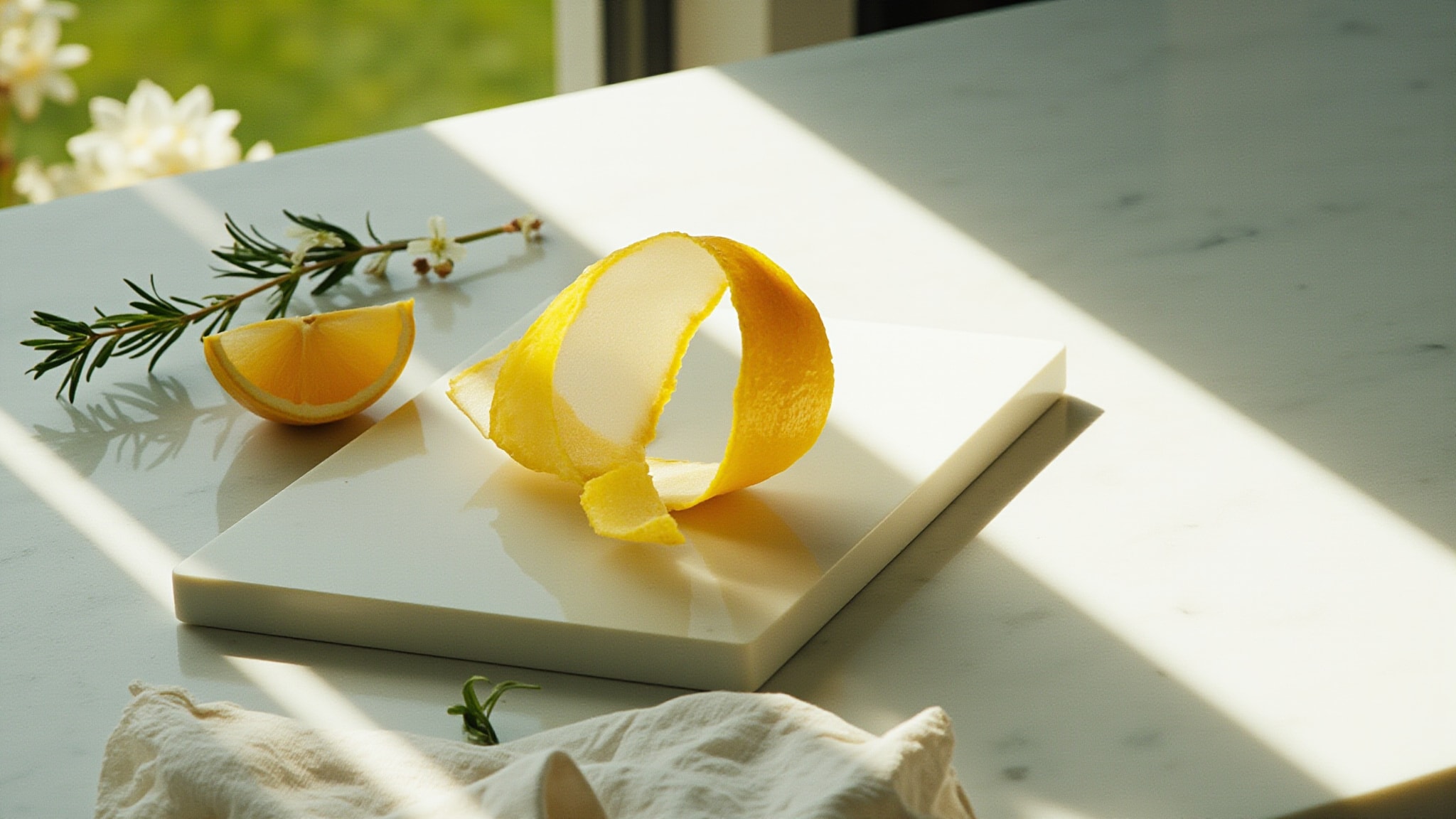 Sunlit Jasmine Lemon by The Dua Brand. Atmospheric mood