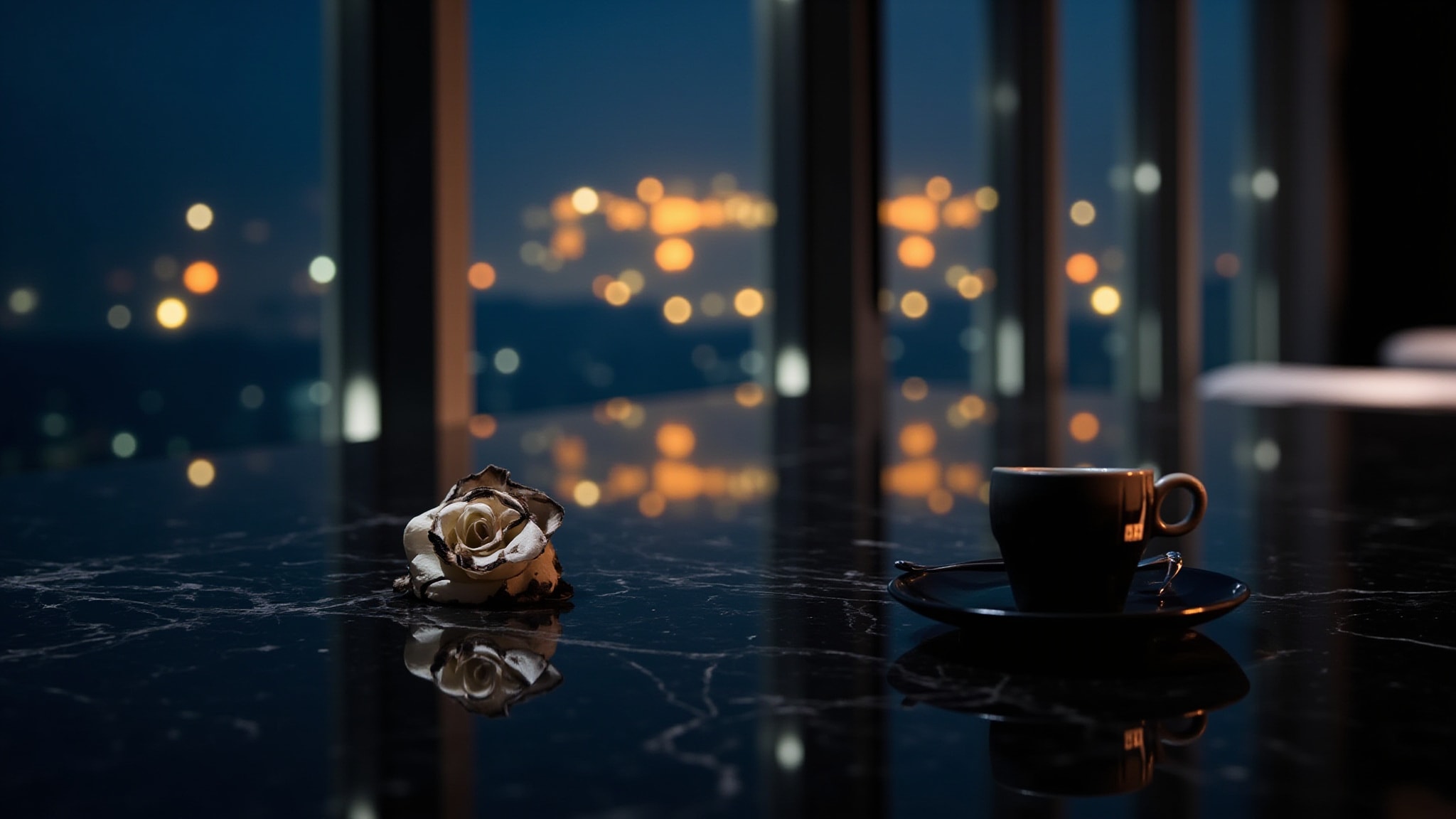 The Forbidden Black Tuberose by The Dua Brand. Atmospheric mood