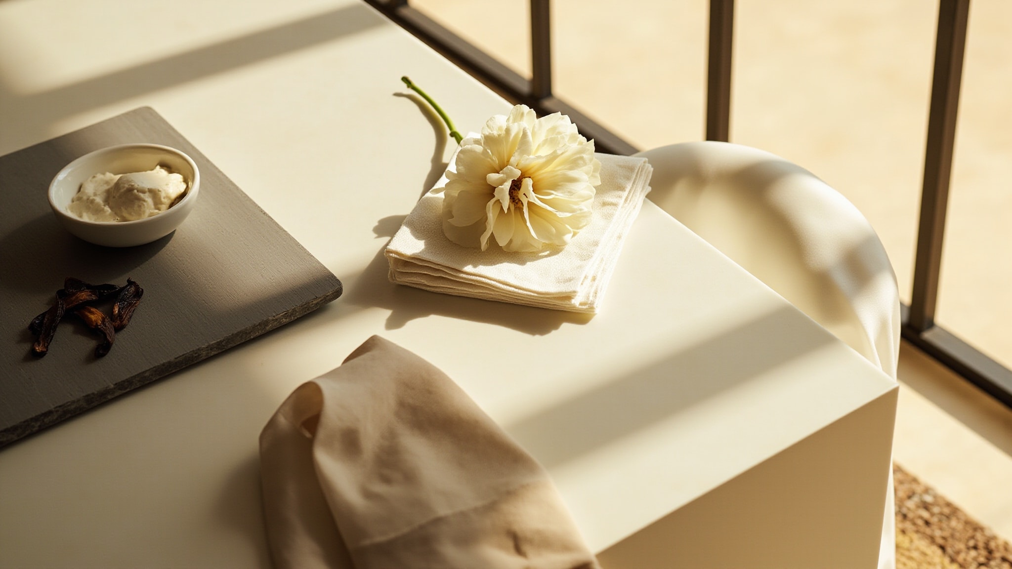 Tuberose Reverie by The Dua Brand. Atmospheric mood