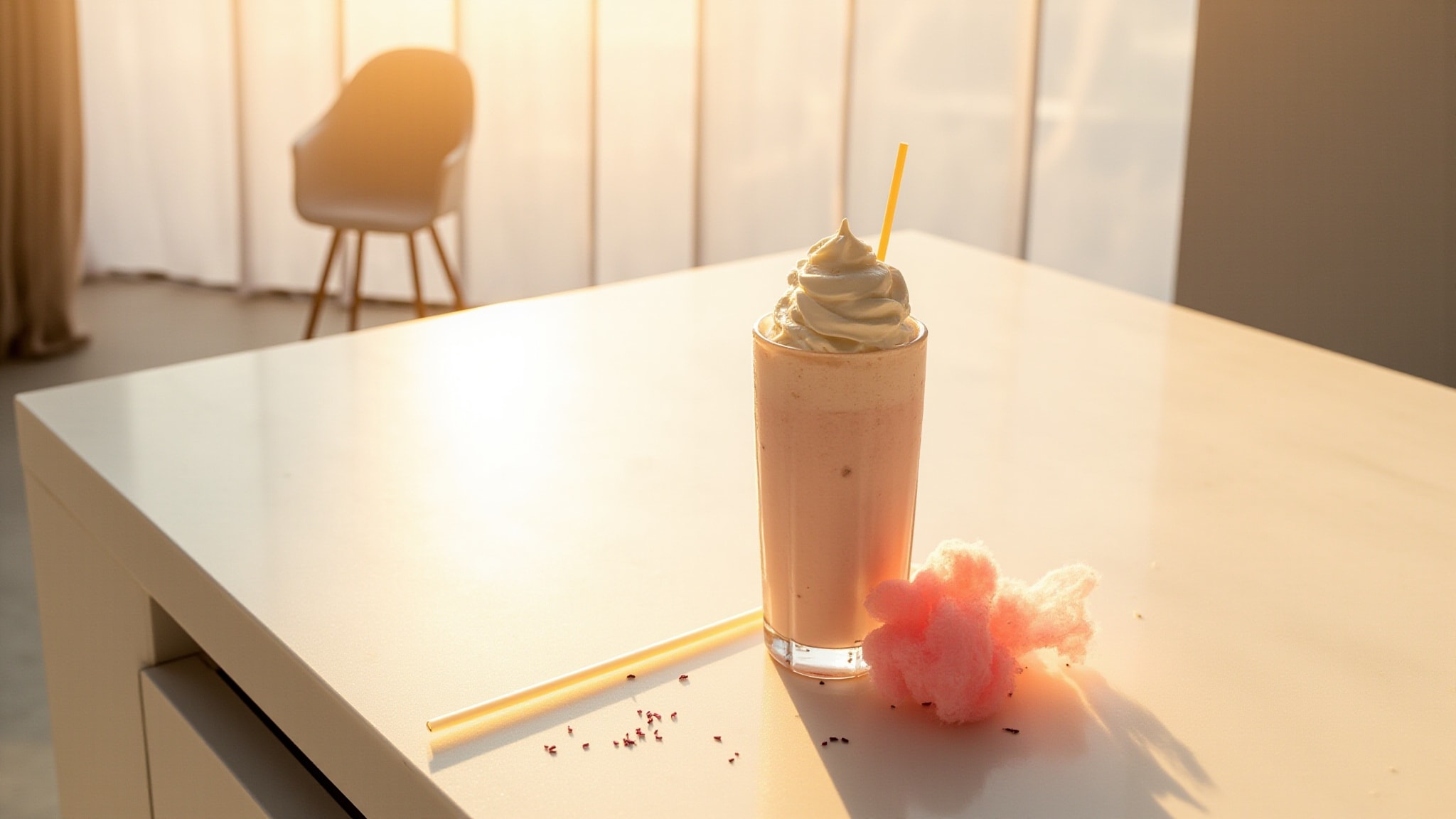 Unicorn Milkshake by The Dua Brand. Atmospheric mood