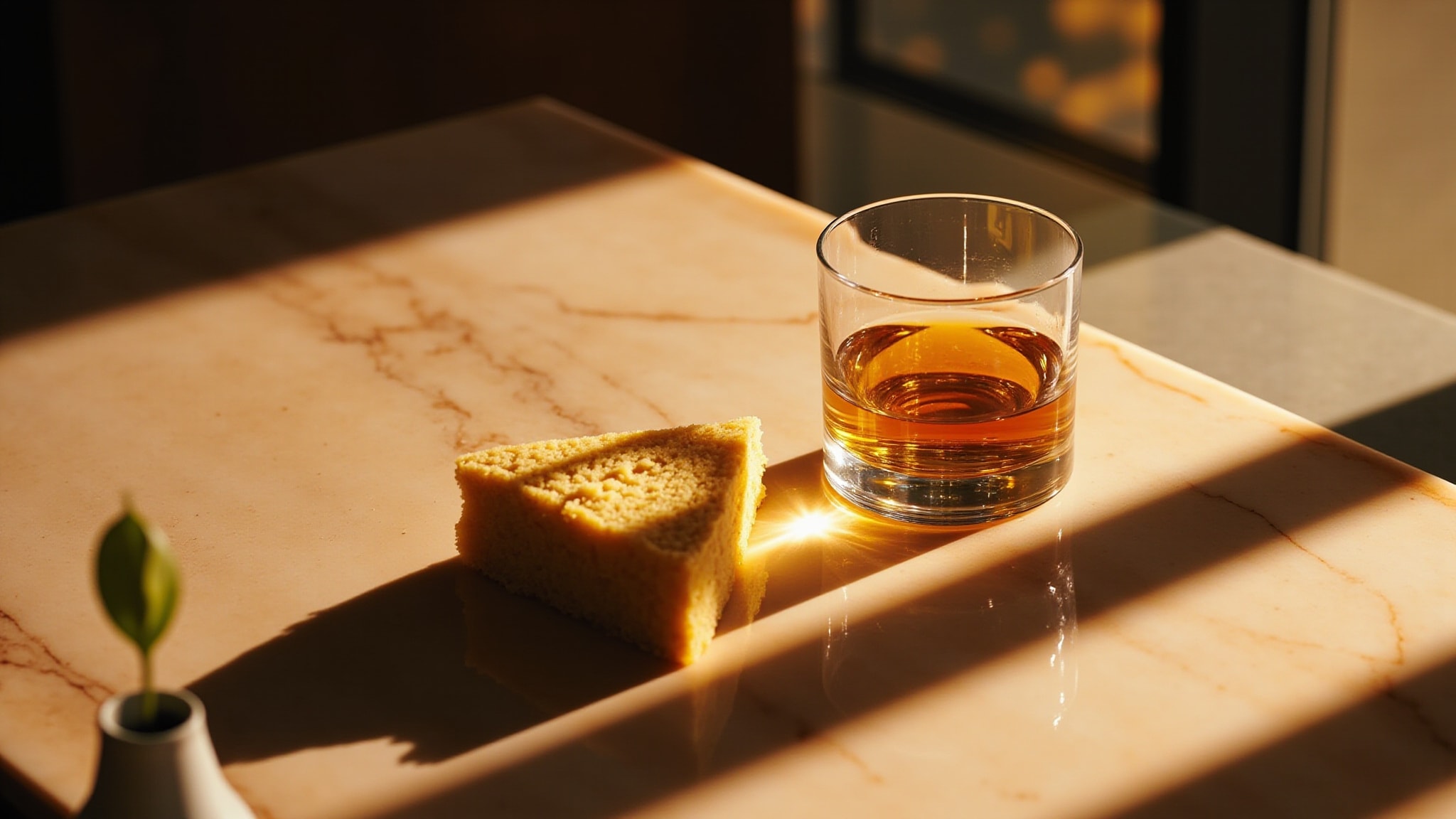 Vanilla Cake Whiskey by The Dua Brand. Atmospheric mood