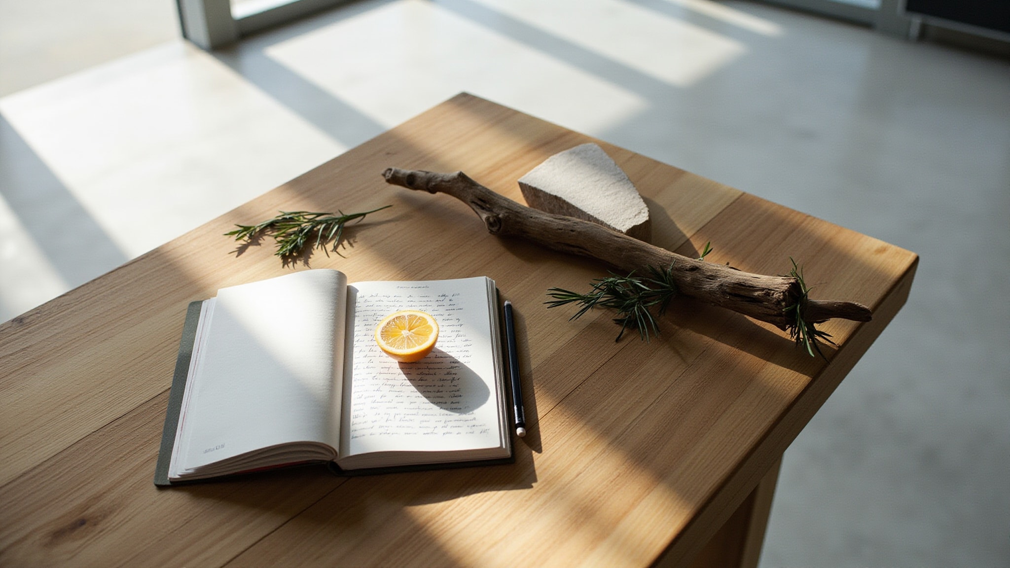 Woody Herbs by The Dua Brand. Atmospheric mood