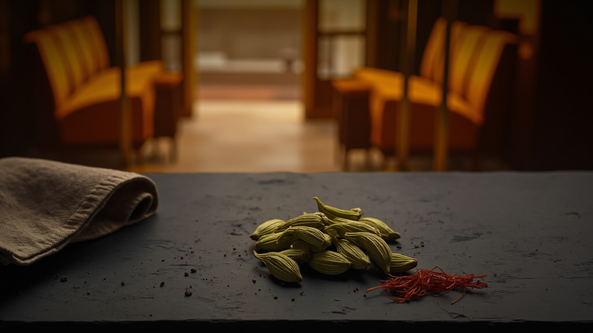 Asian Inspiration by The Merchant of Venice. Atmospheric mood