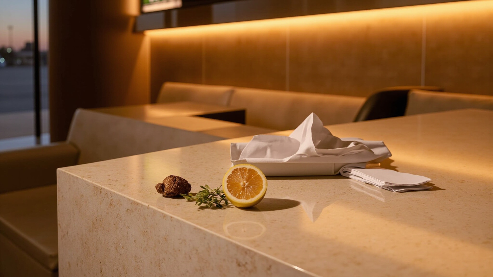 Abu Dhabi AUH by The Scent of Departure. Atmospheric mood