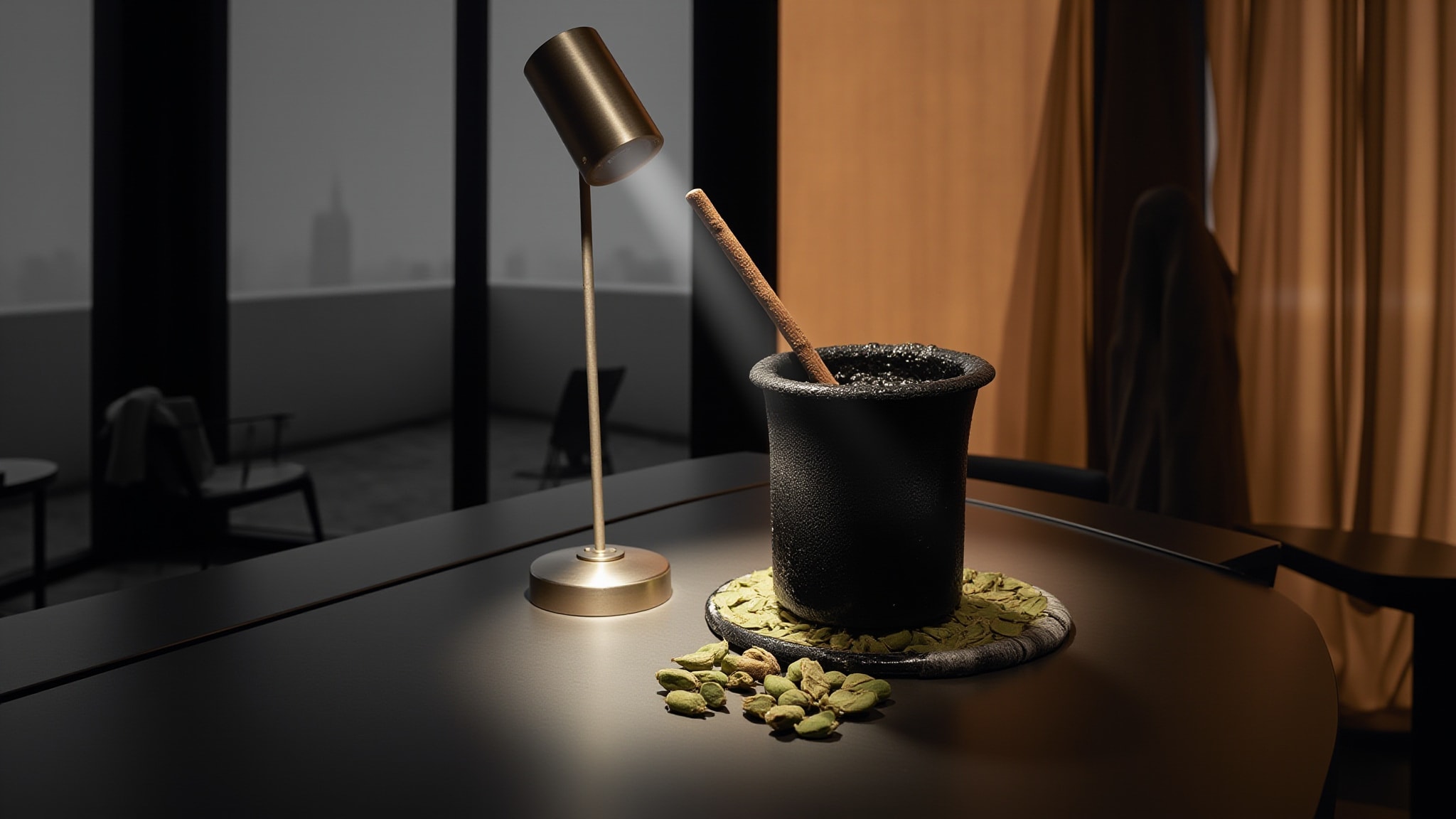 Asphalt Noir(e) by The Society of Scent. Atmospheric mood