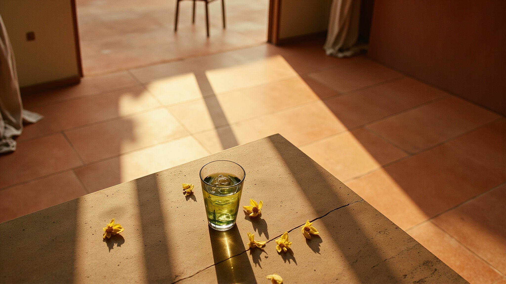 The Vert by Yves Rocher. Atmospheric mood