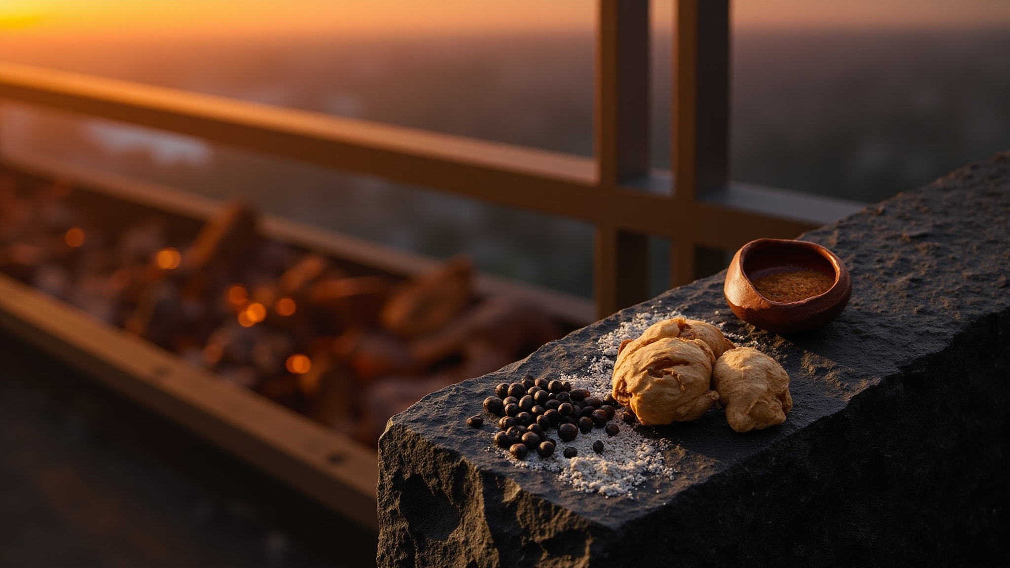 Volcano Gold by Thera Cosméticos. Atmospheric mood