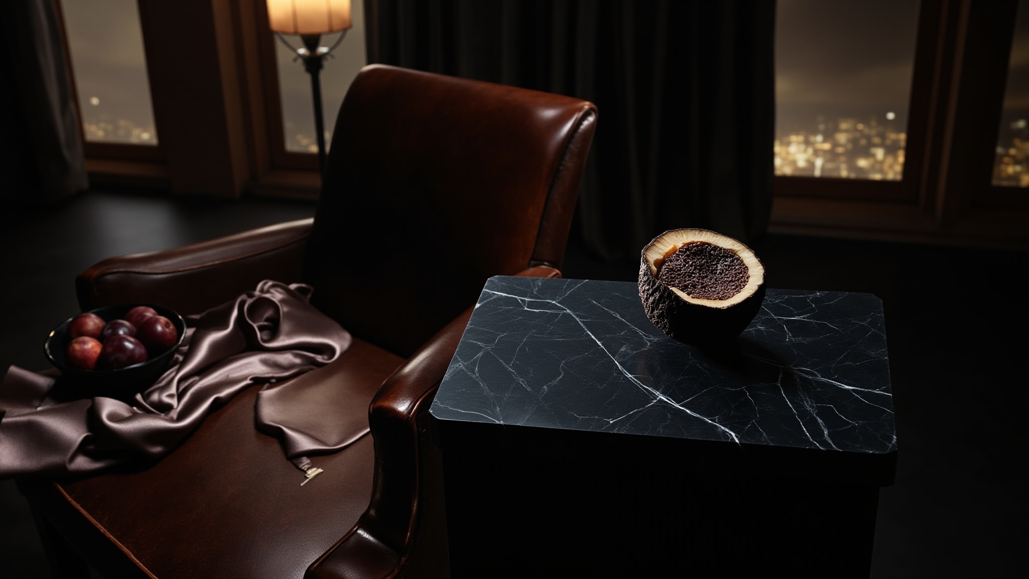 Black Orchid Parfum by Tom Ford. Atmospheric mood