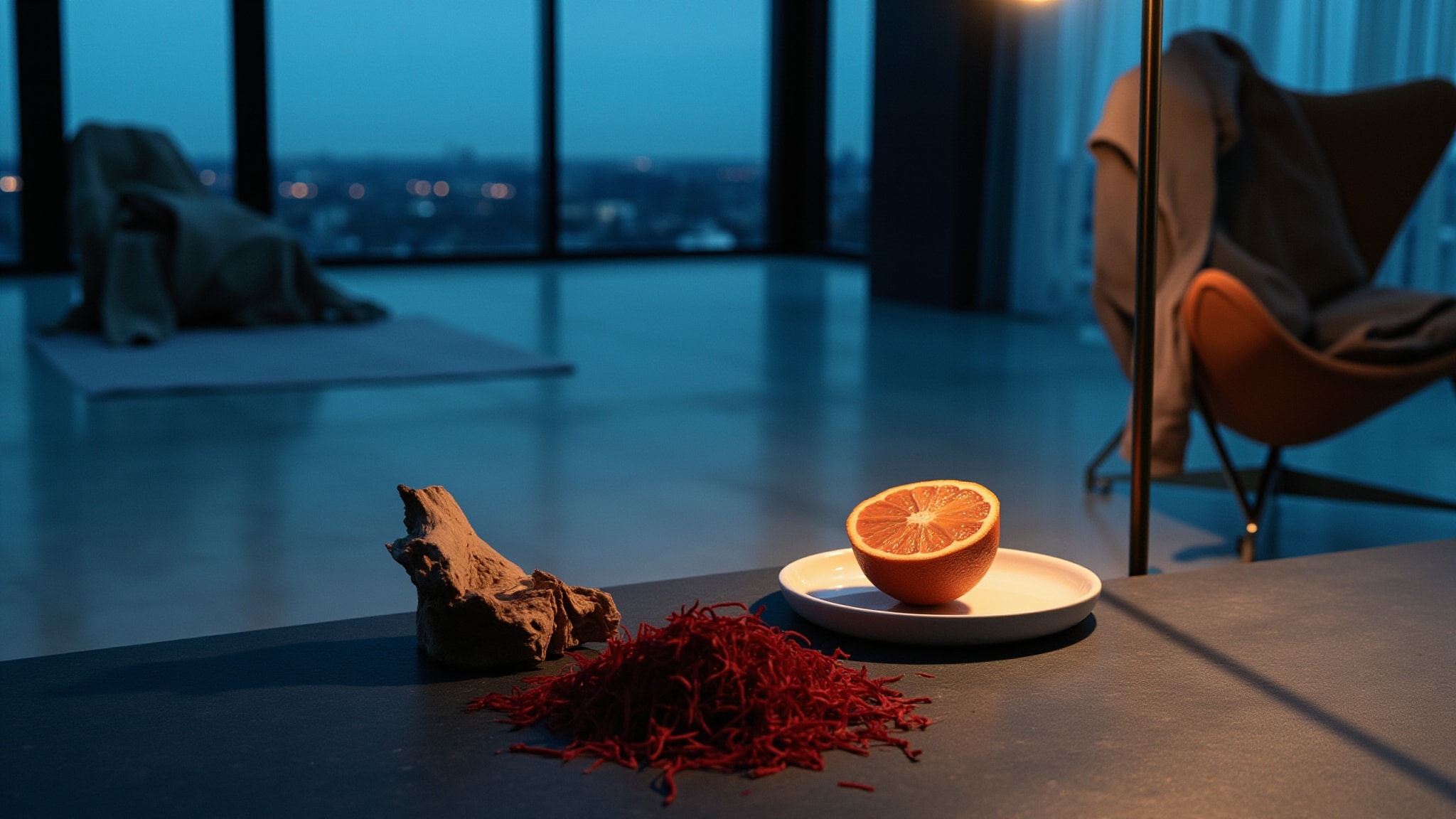 Saffron Oud by Toni Cabal. Atmospheric mood