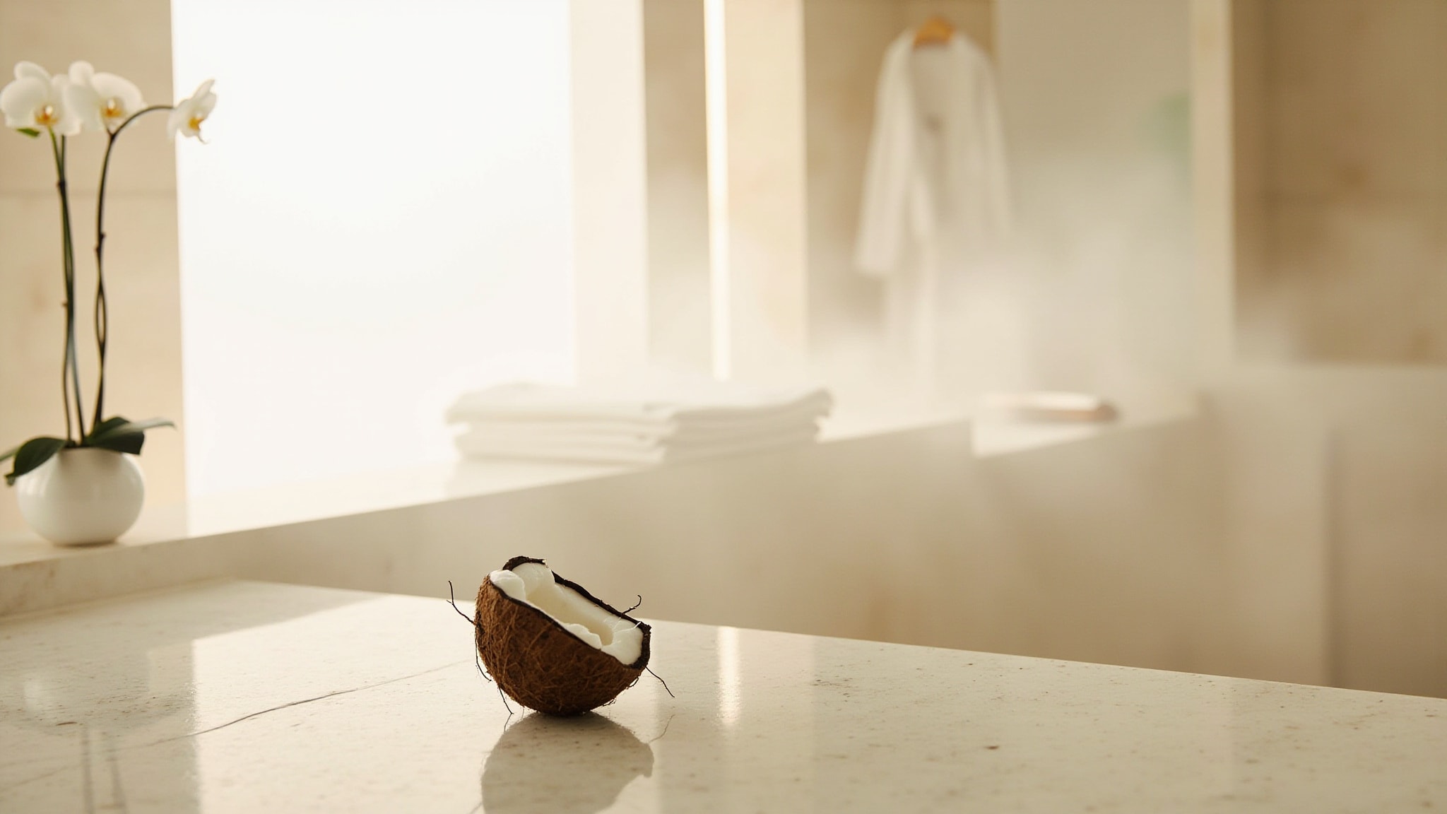White Coco by Toni Cabal. Atmospheric mood