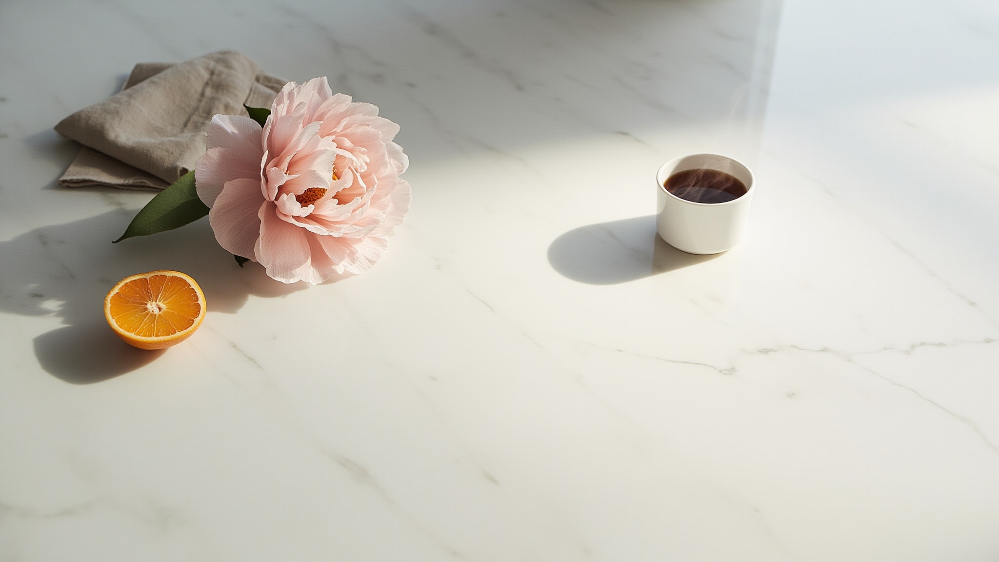 Mandarin Peony by Tulip. Atmospheric mood