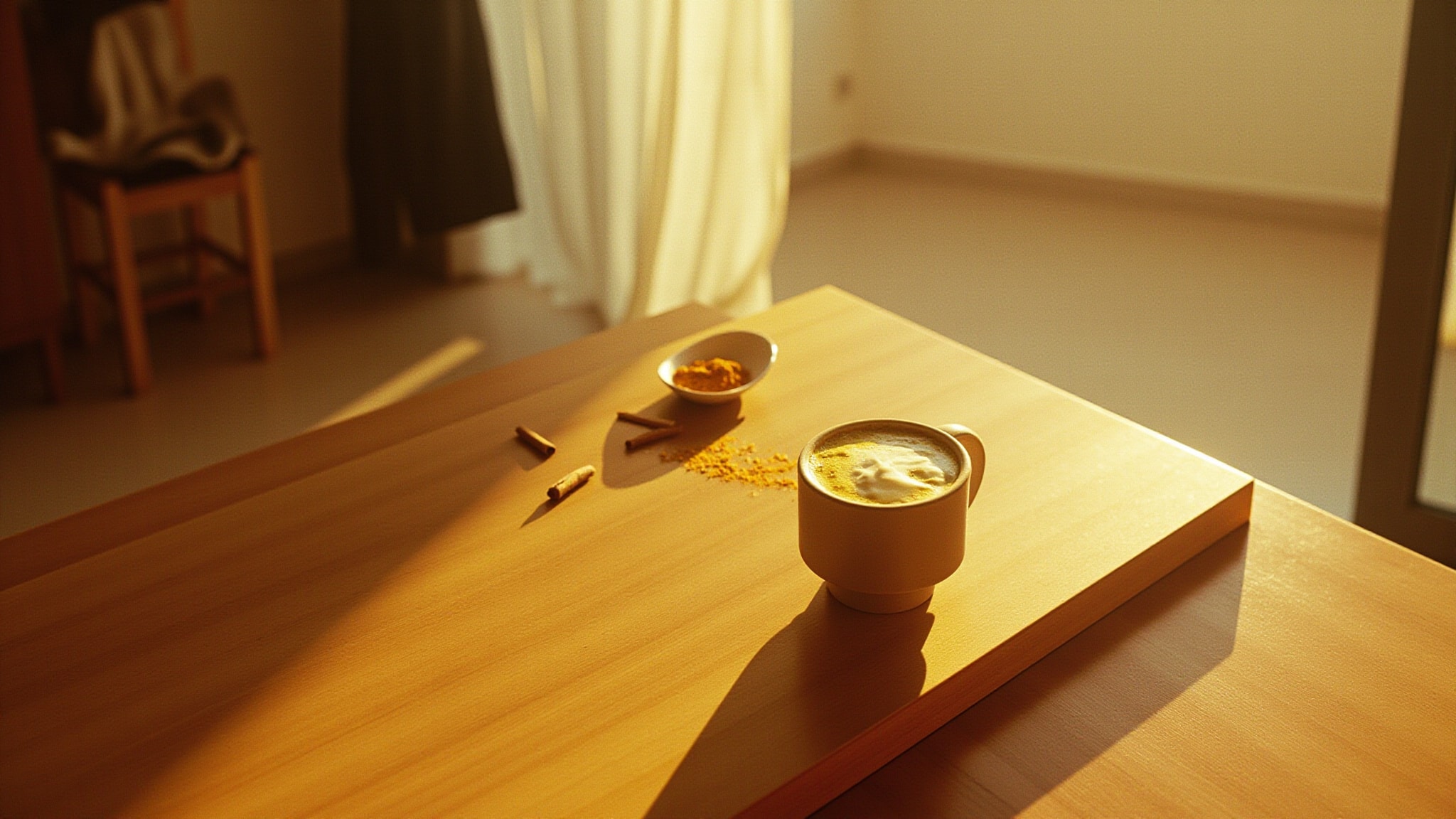 Turmeric Latte Perfume by Lush. Atmospheric mood