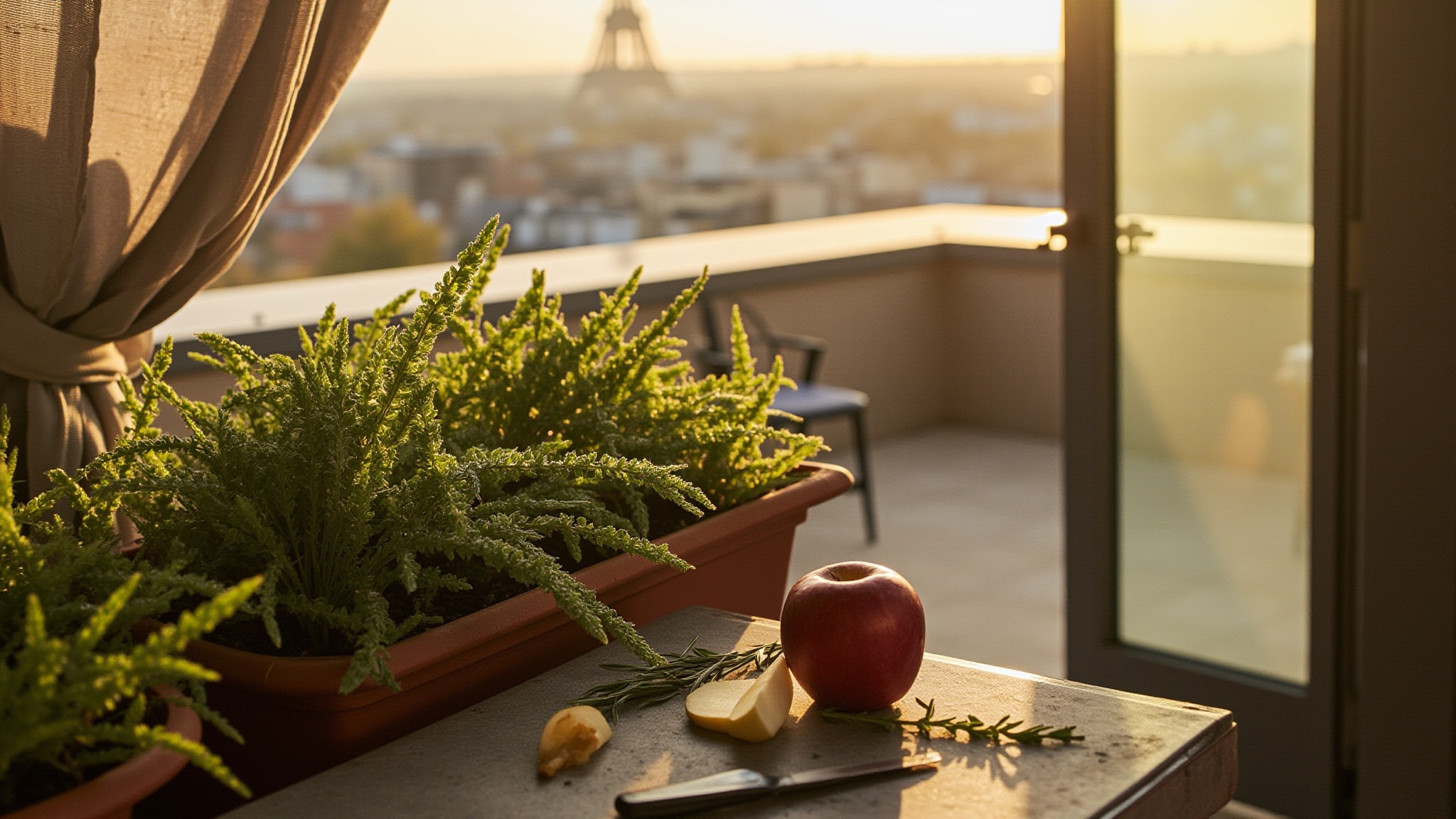 Un Jardin Sur Le Toit by Hermès. Atmospheric mood