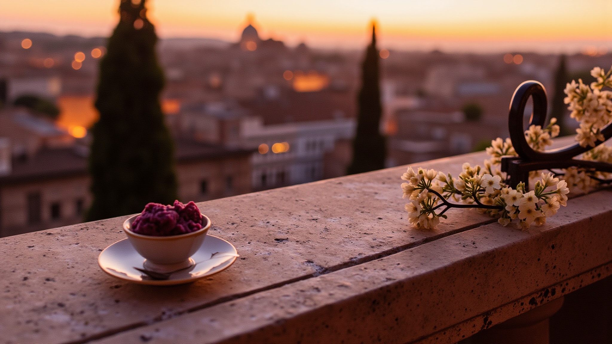 Born in Roma Donna by Valentino. Atmospheric mood