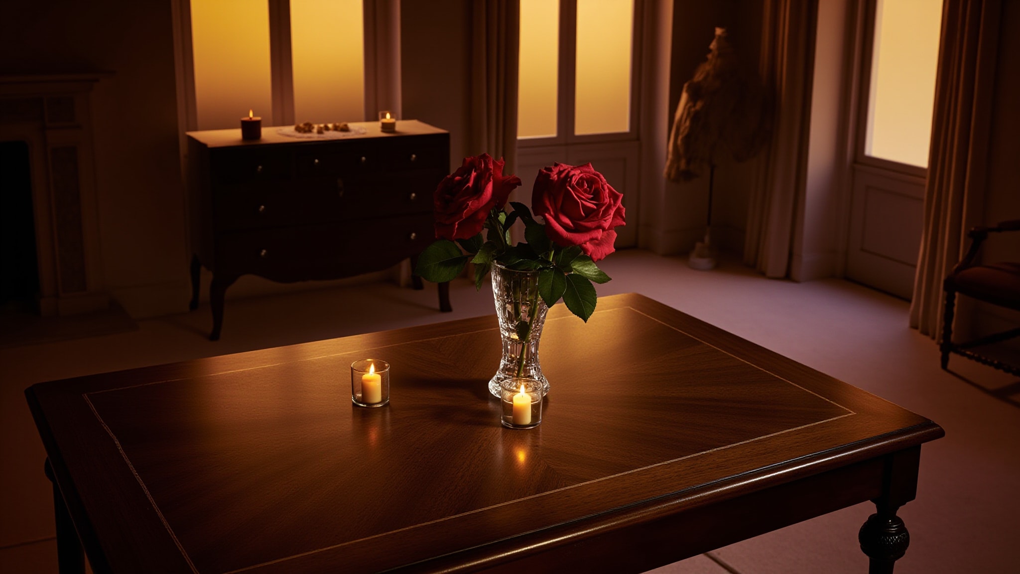 Velvet Rose & Oud Cologne Intense by Jo Malone London. Atmospheric mood