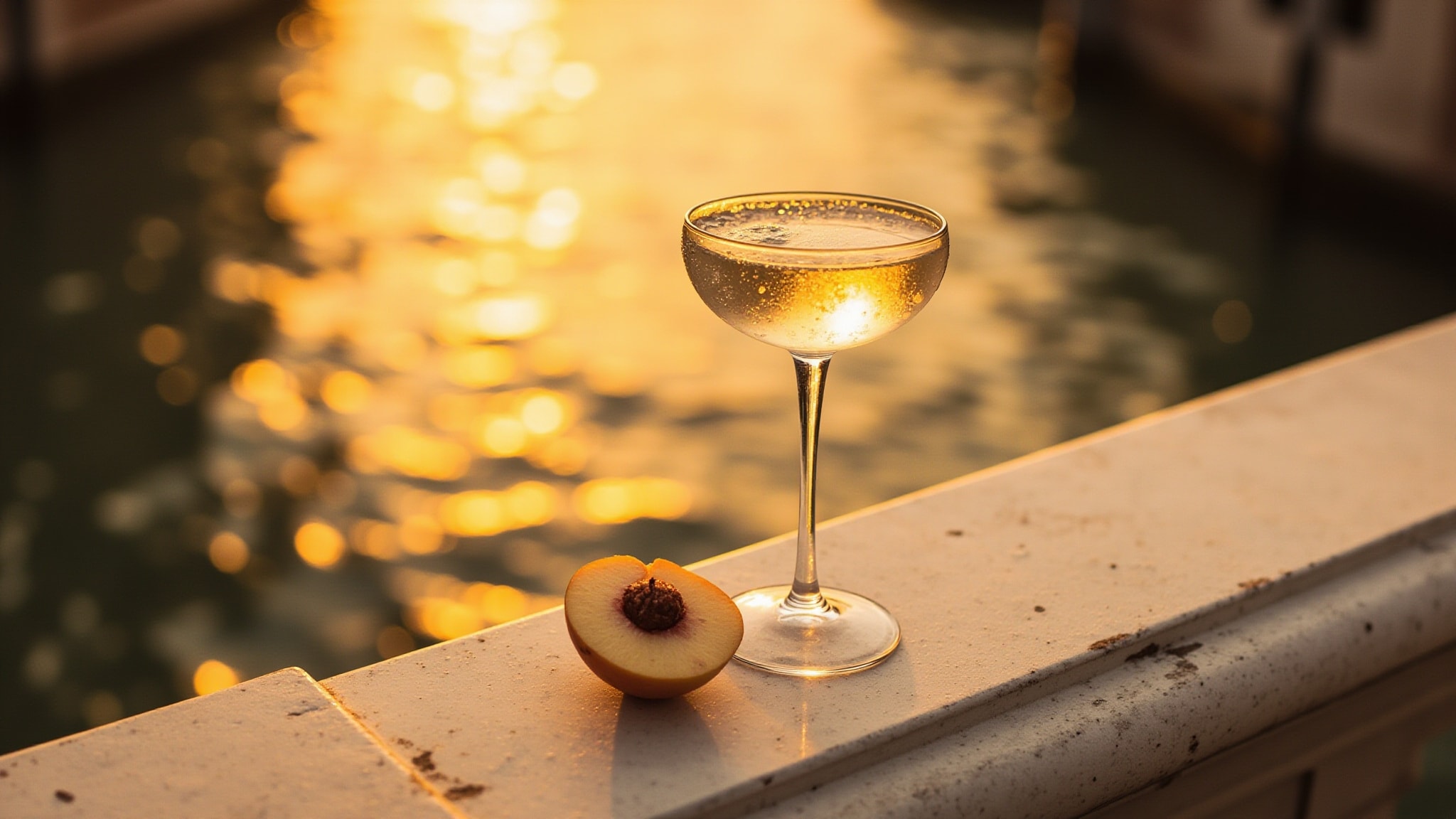 Bellini by Venezia 1920. Atmospheric mood