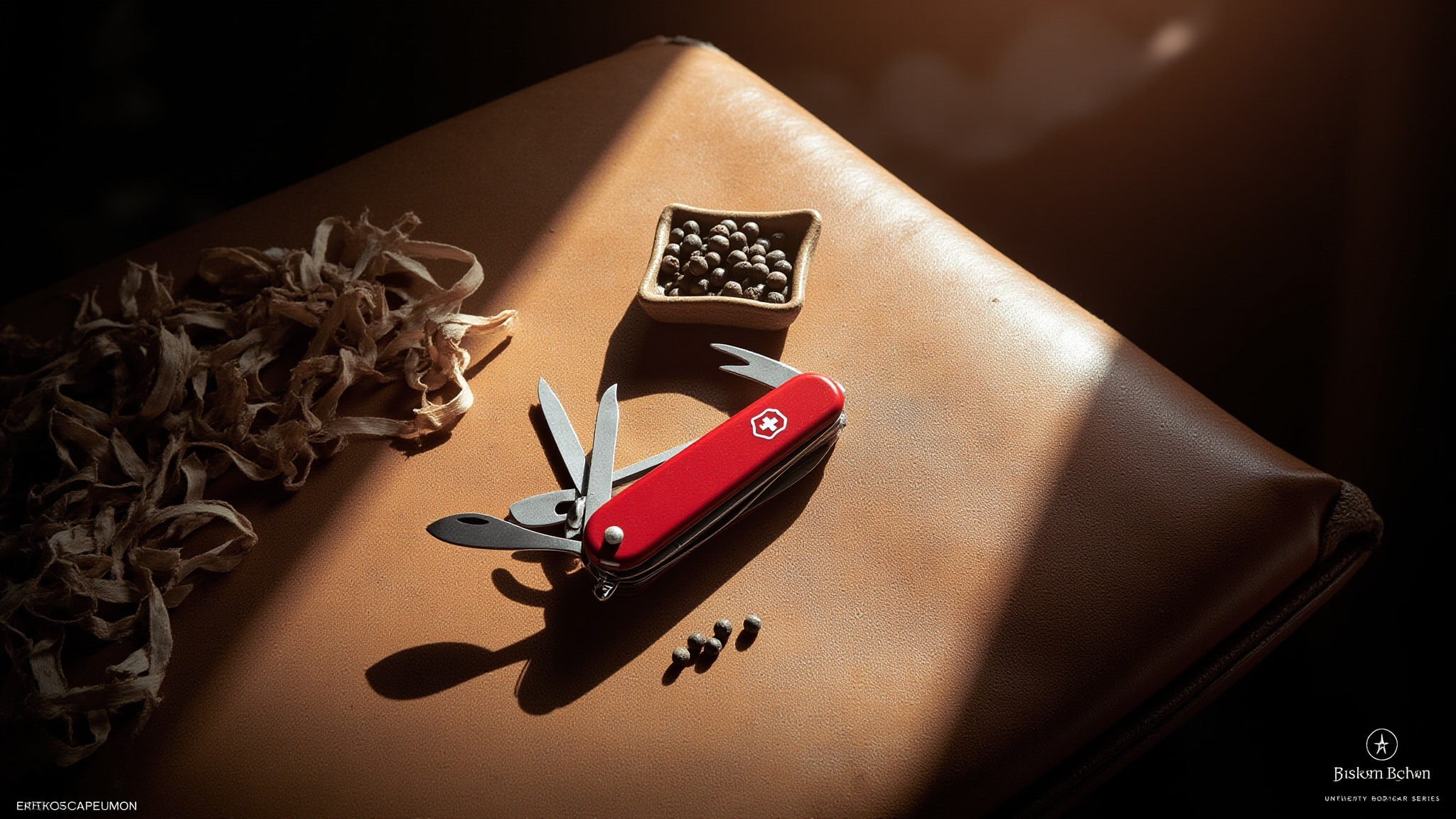 Black Steel by Victorinox. Atmospheric mood