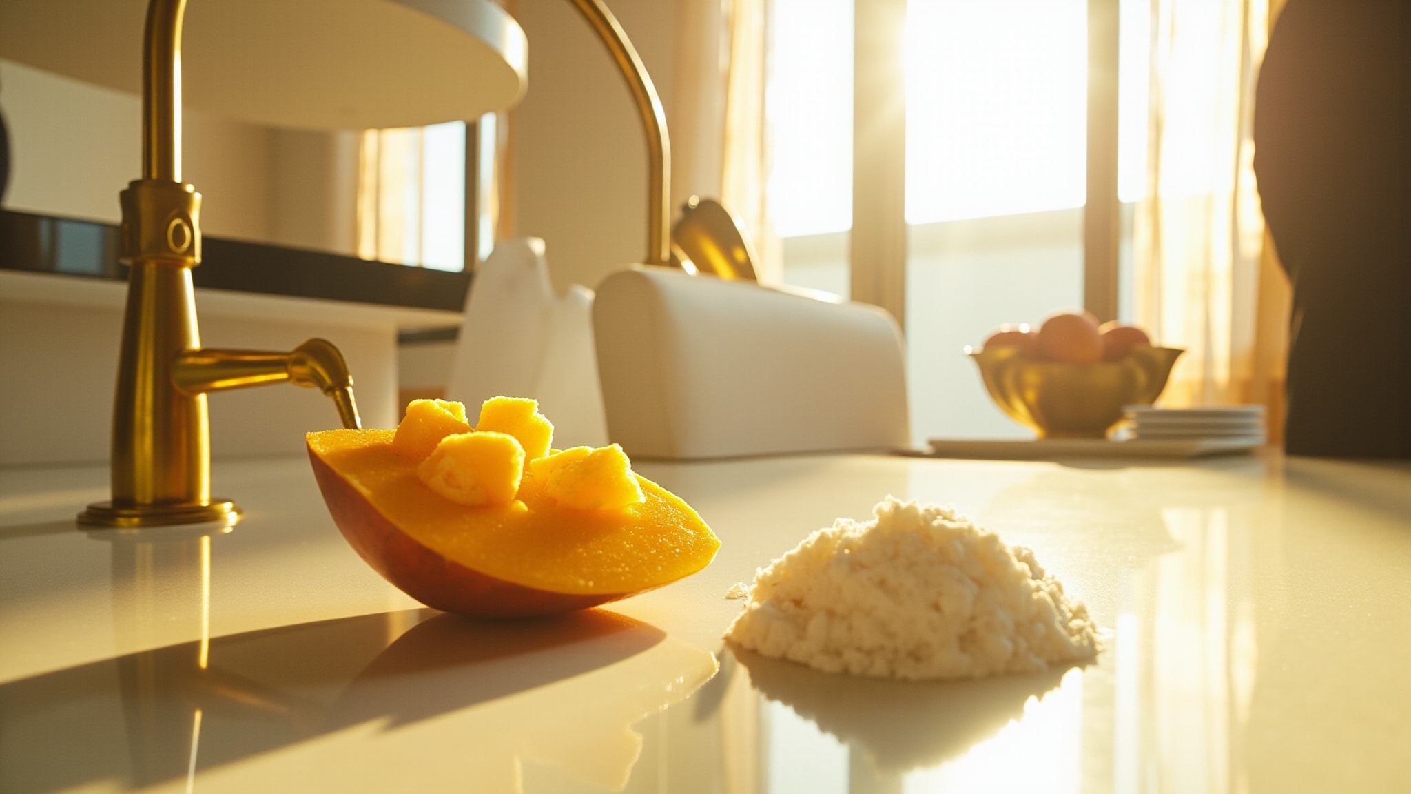 Mango Mochi Bite by Victoria's Secret. Atmospheric mood