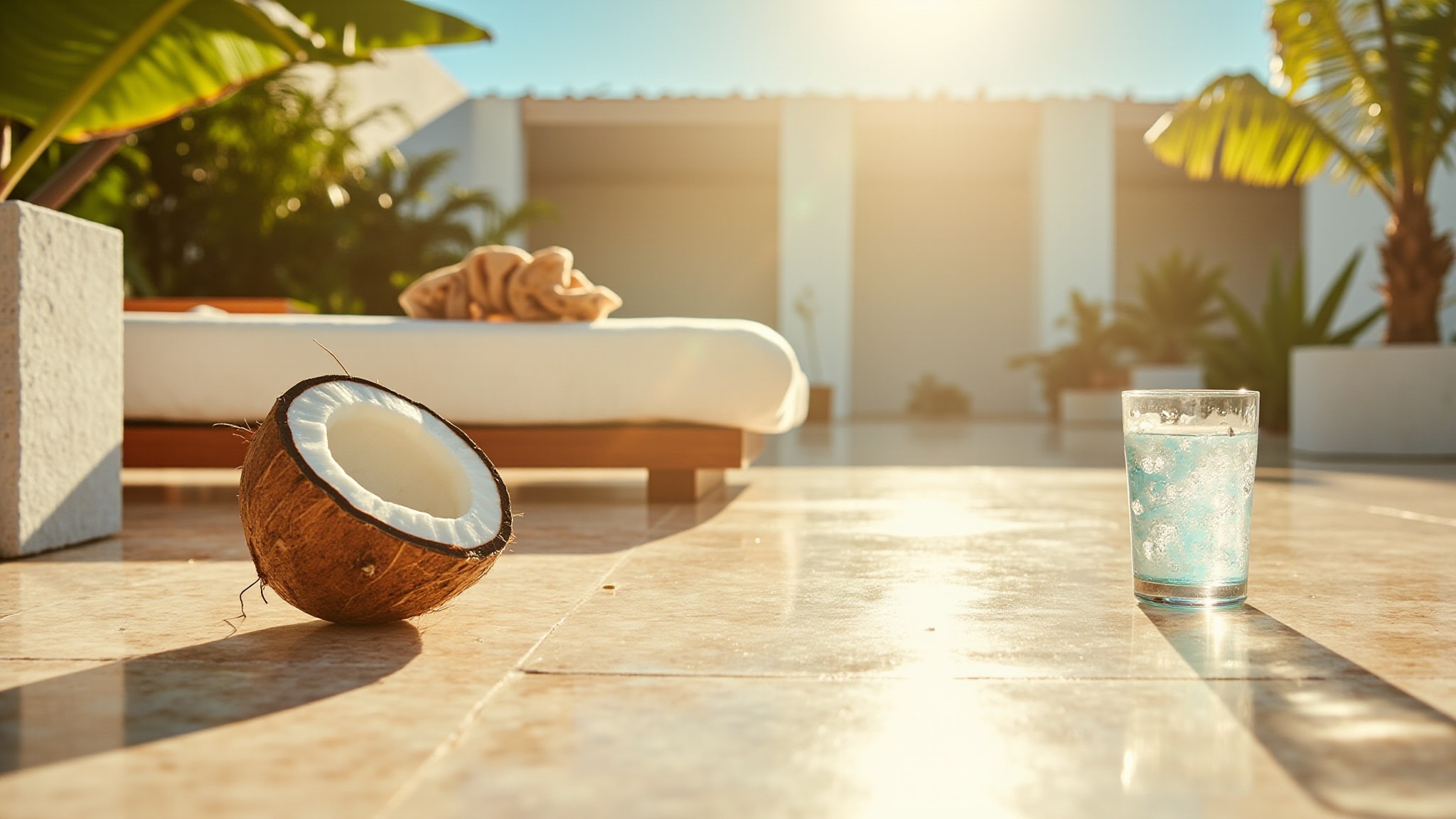 Shot of Coconut by Victoria's Secret. Atmospheric mood