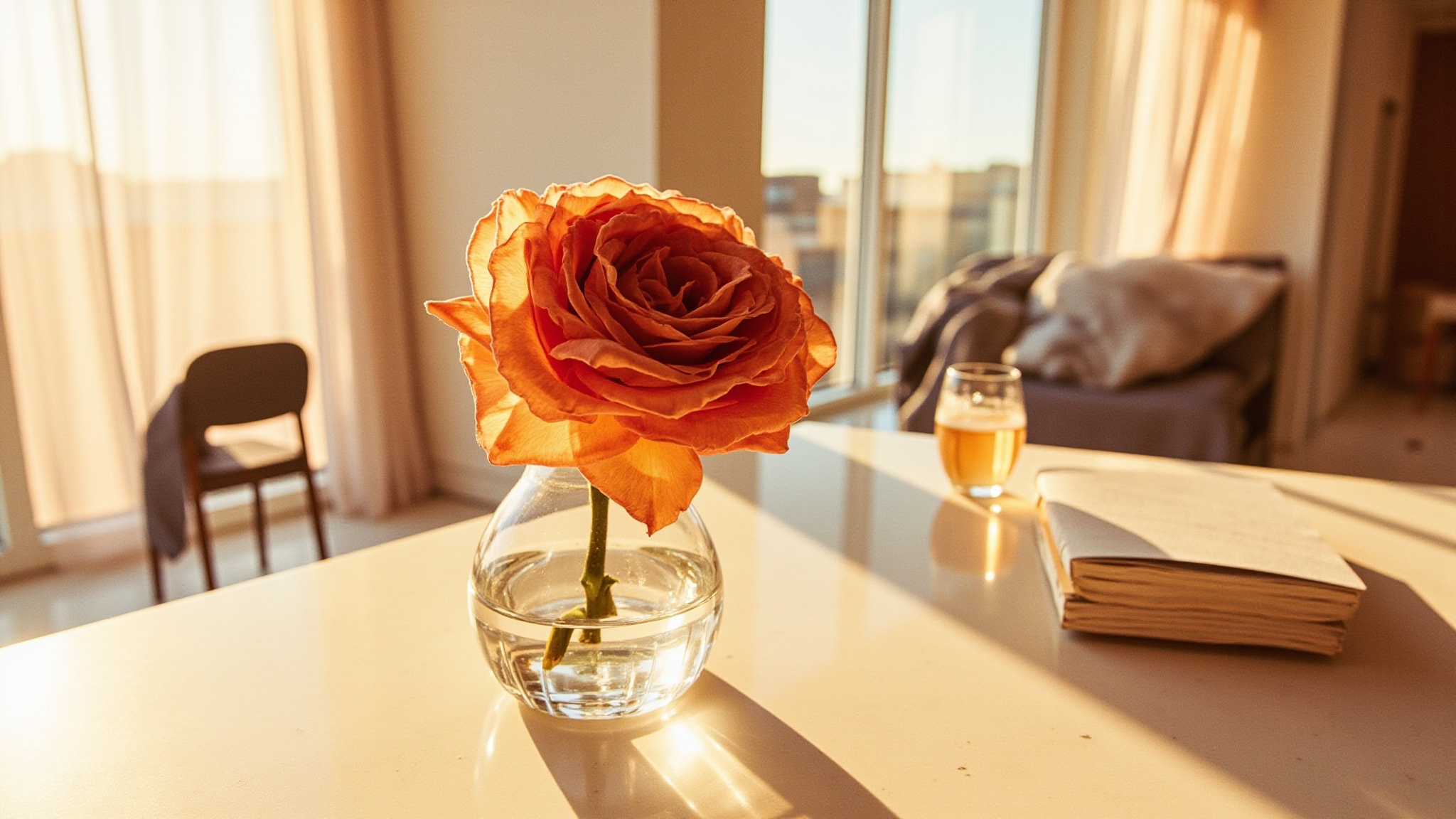 Hedonist Rose by Viktoria Minya. Atmospheric mood