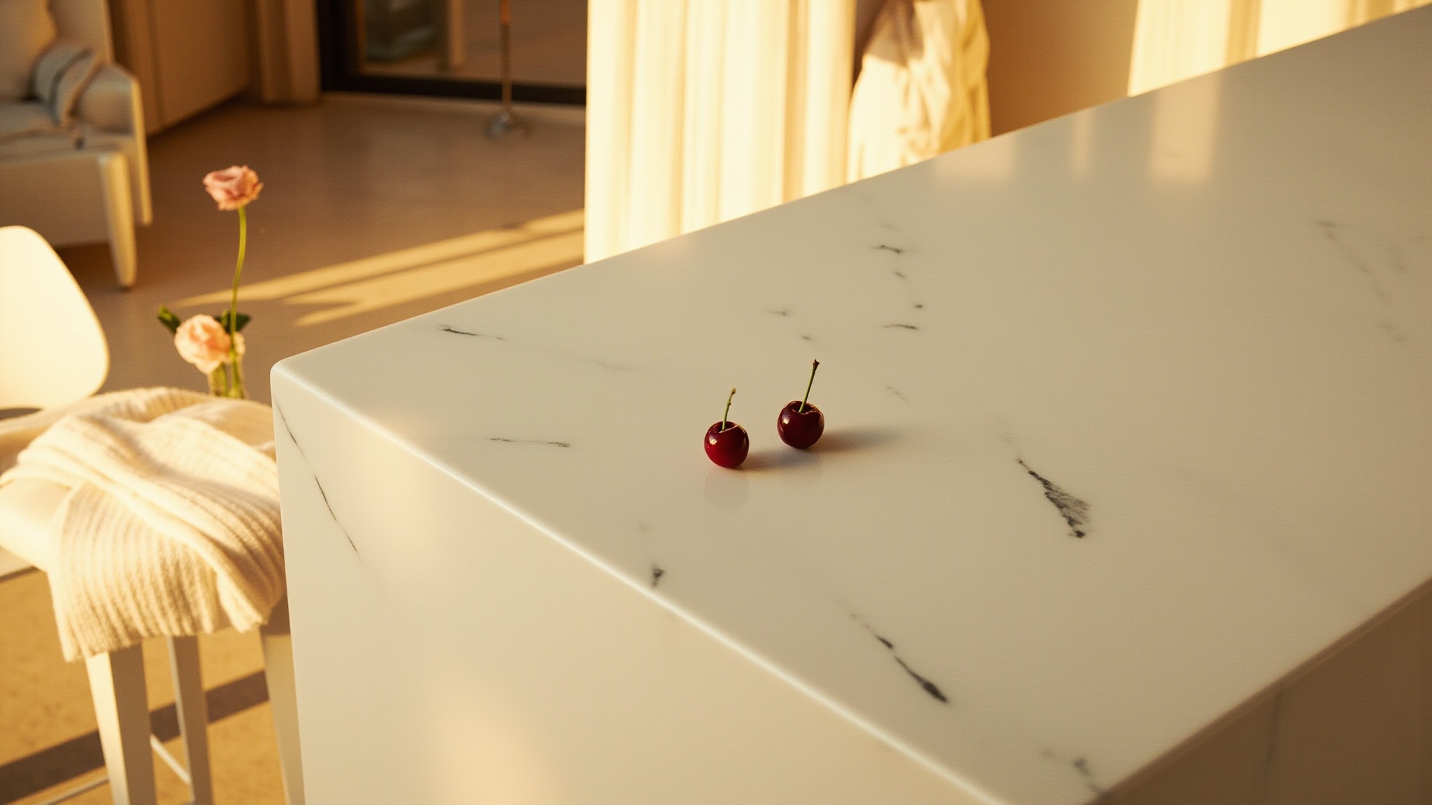 Red Cherry by Wajid Farah. Atmospheric mood