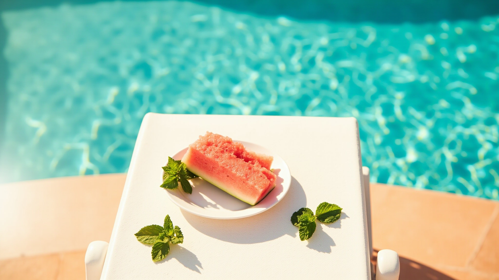 Watermelon & Mint Mojito by Love Beauty and Planet. Atmospheric mood