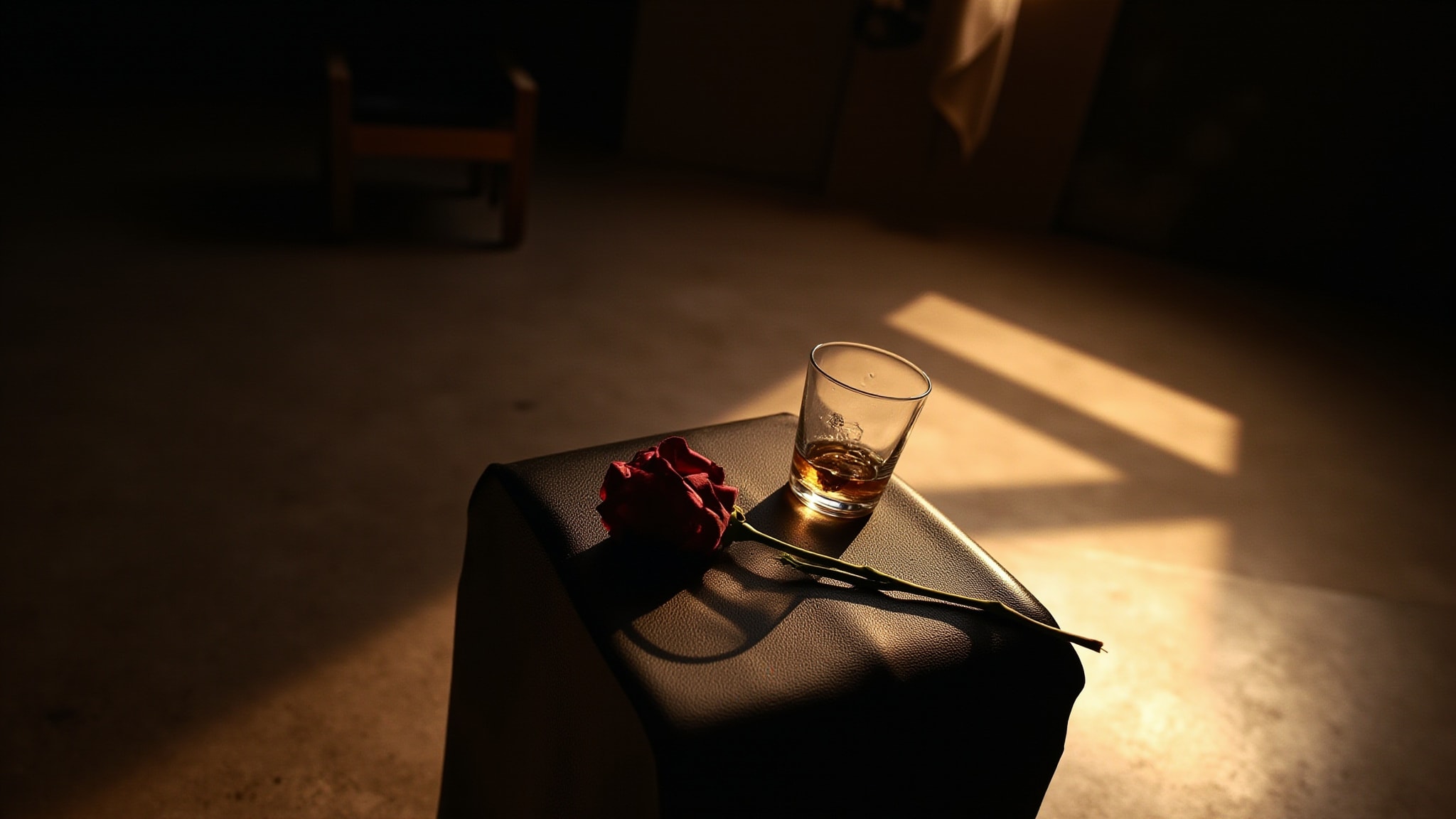 Leather Rose by West Third Brand. Atmospheric mood