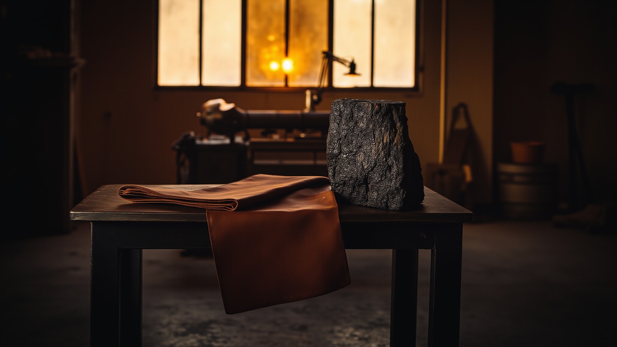 Tobacco Leather by West Third Brand. Atmospheric mood