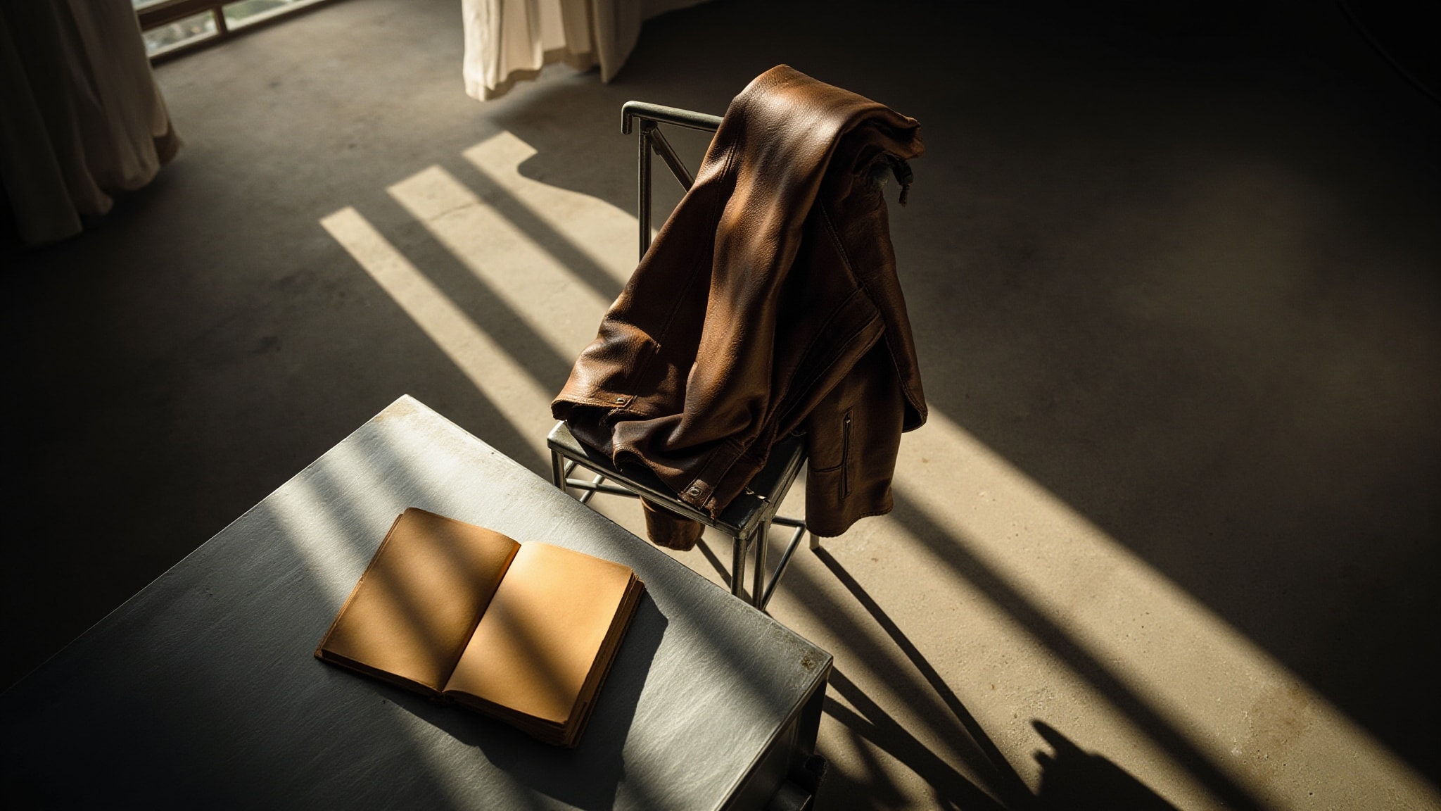 Vintage Leather by West Third Brand. Atmospheric mood