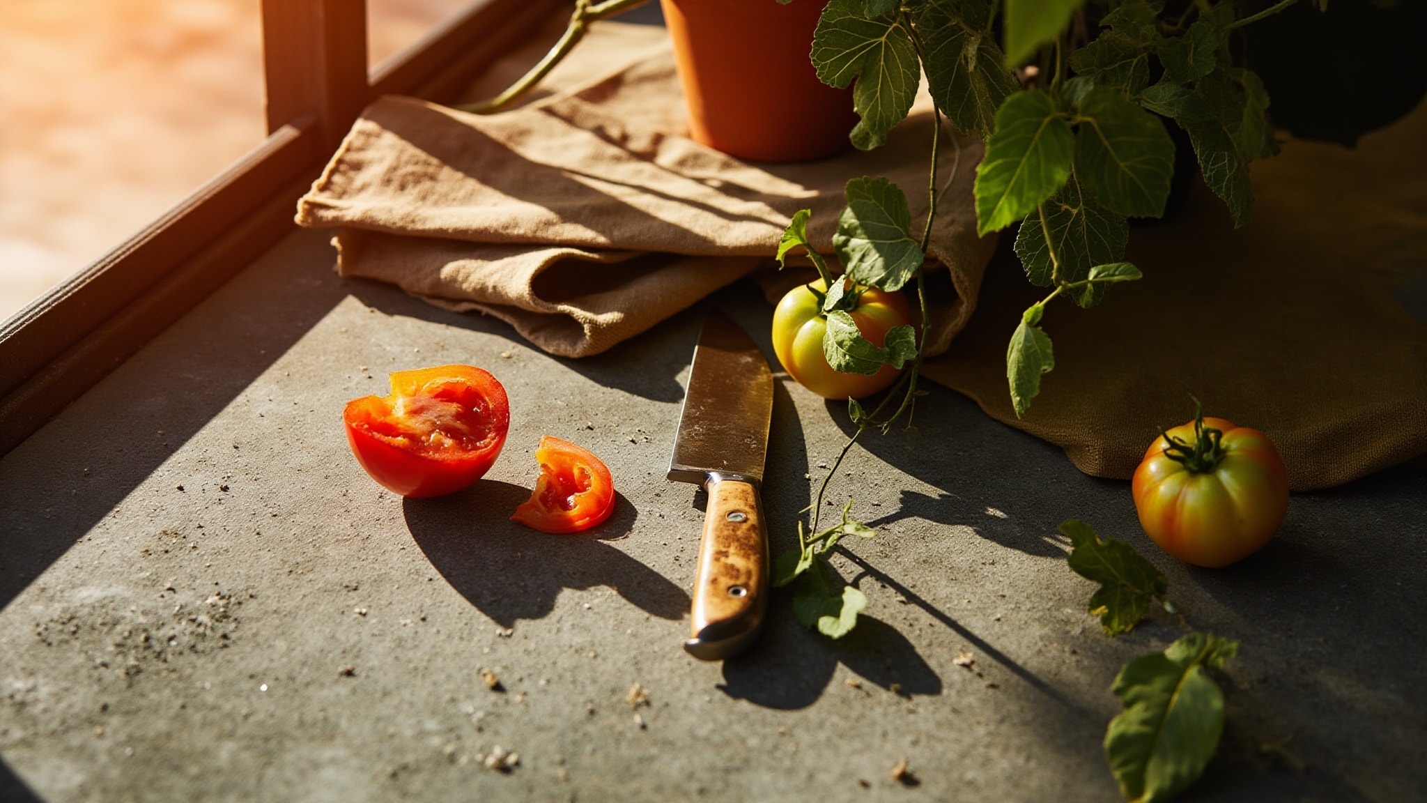 Attack of the Killer Tomatoes by Xyrena. Atmospheric mood