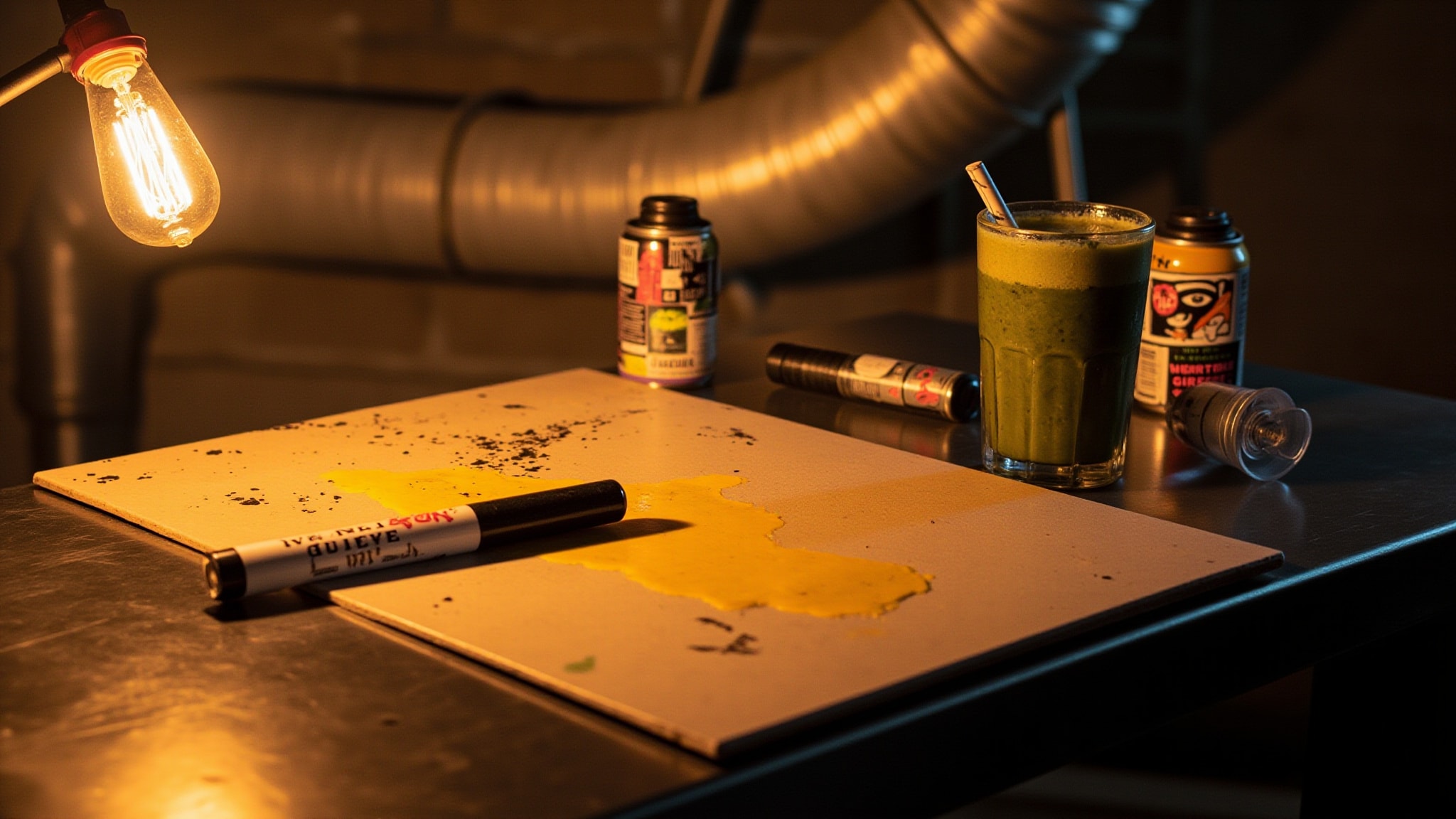 Graffiti by Xyrena. Atmospheric mood