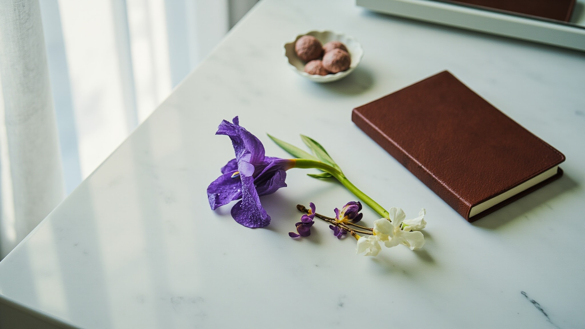 Elegant Iris by Yardley. Atmospheric mood