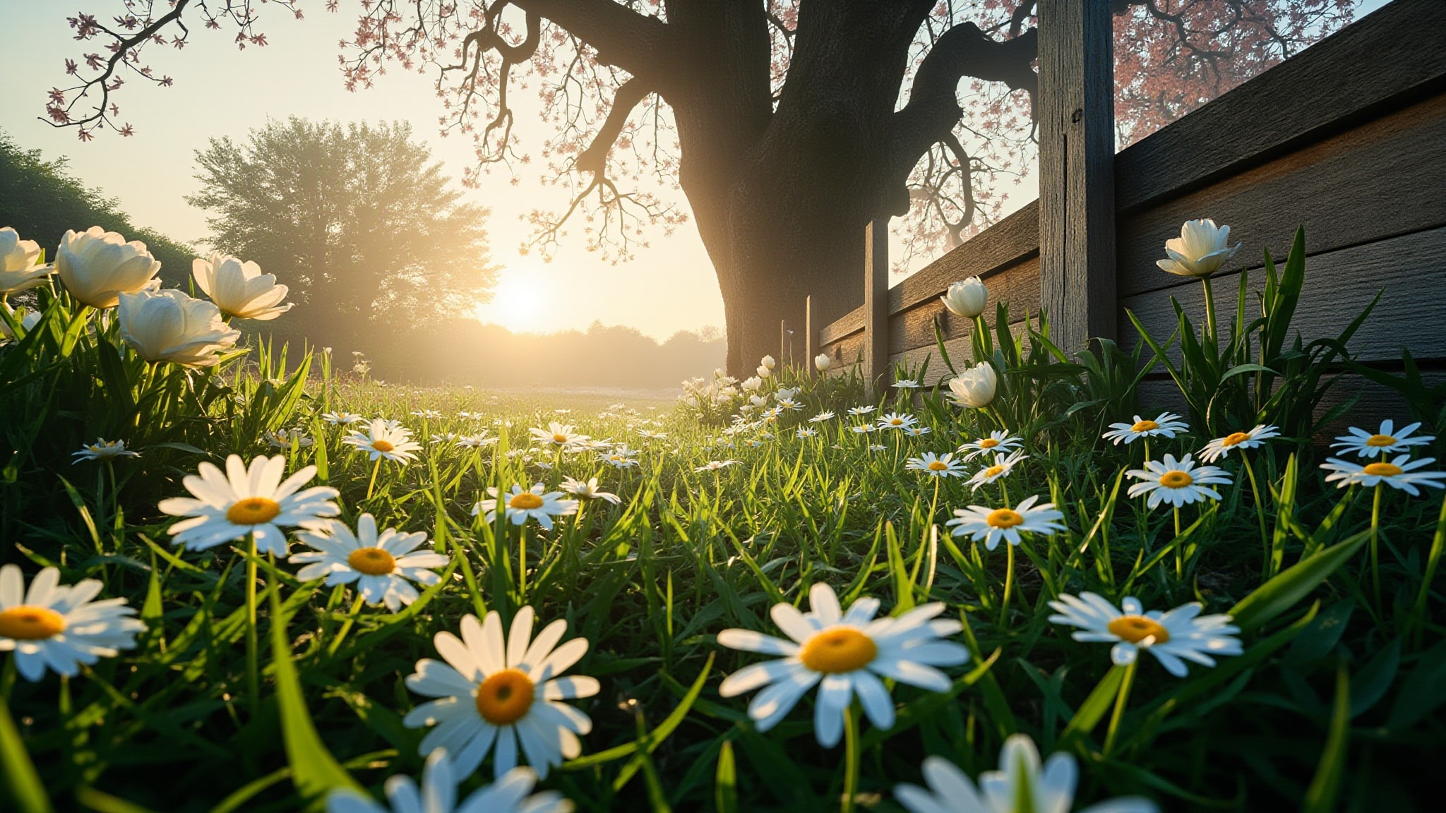Royal English Daisy by Yardley. Atmospheric mood