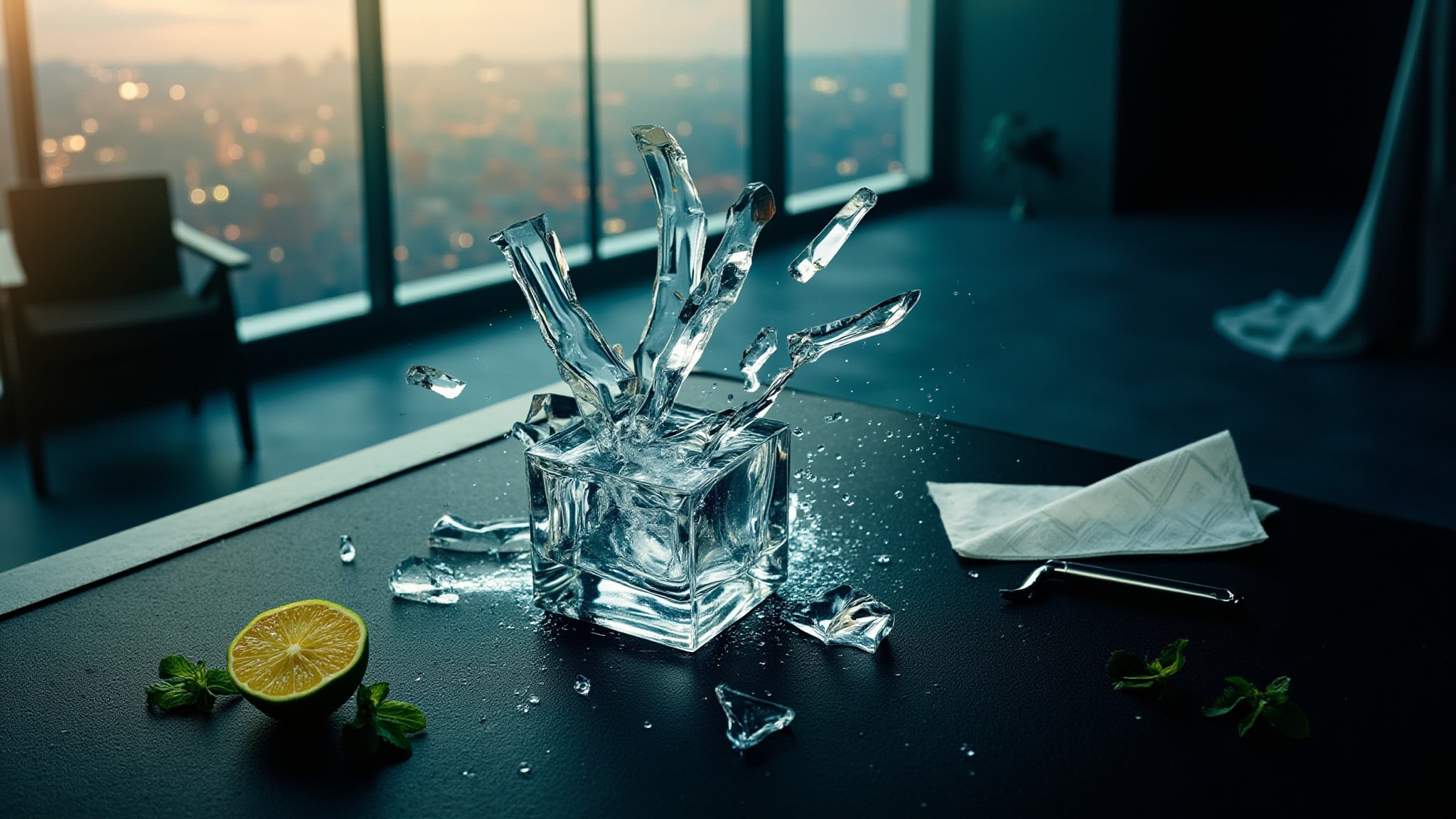 Vodka Lime by YSVEN. Atmospheric mood