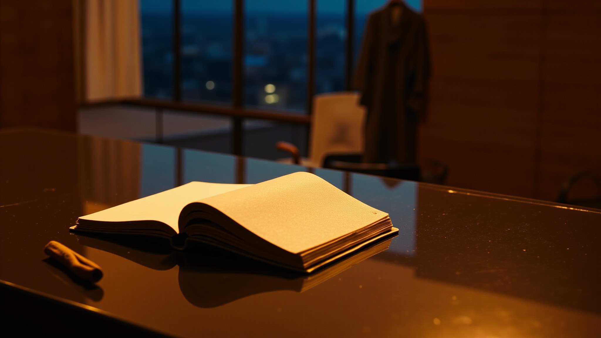 Chairman by Yves de Sistelle. Atmospheric mood