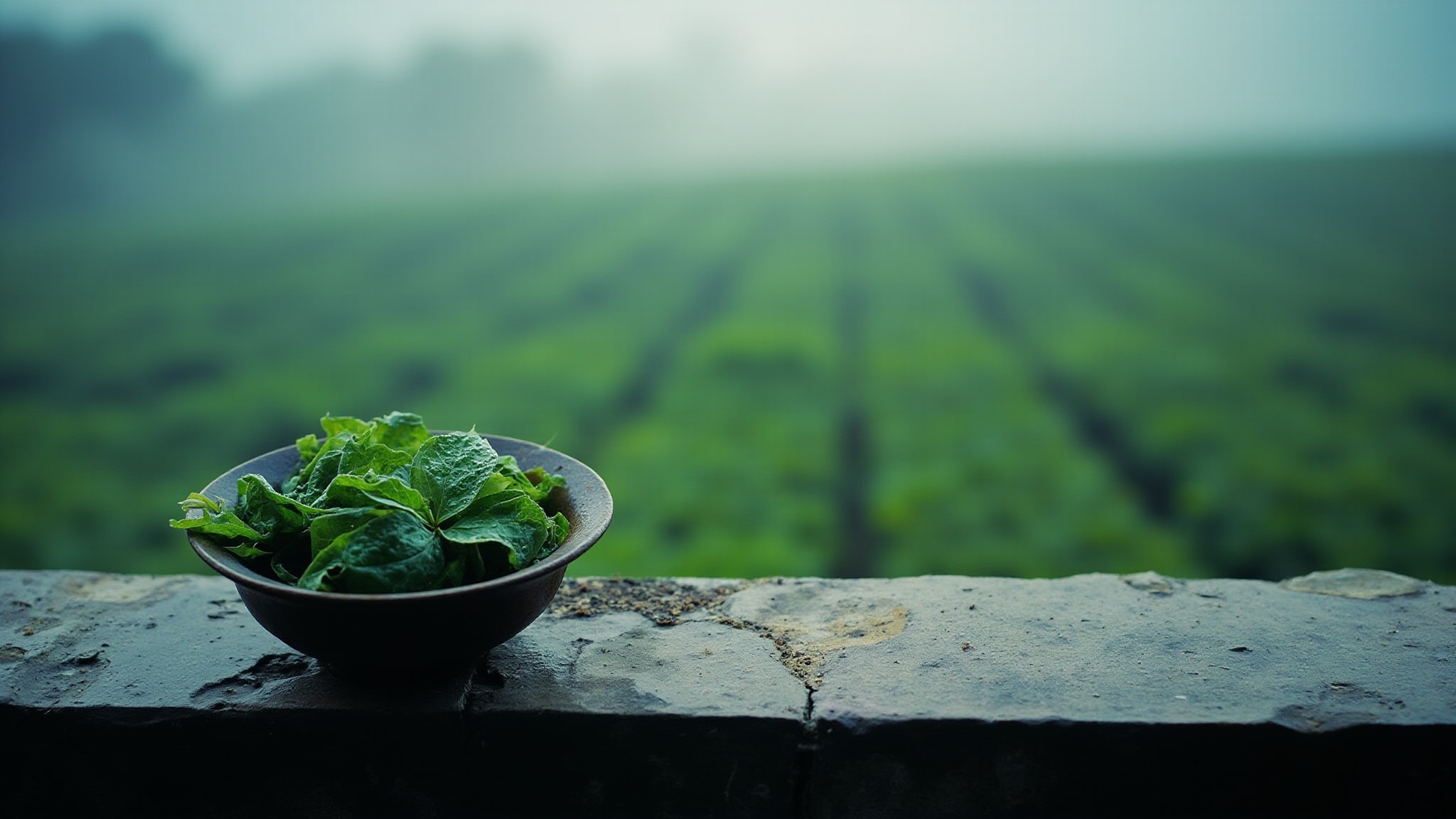 Green Tea (The Vert) by Yves Rocher. Atmospheric mood