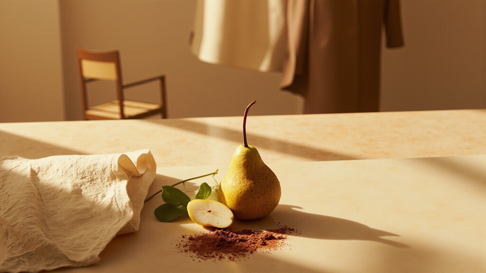 Poire & Cacao by Yves Rocher. Atmospheric mood