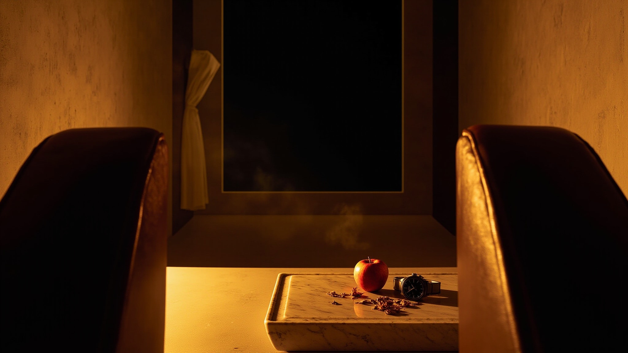 La Nuit de L'Homme Eau de Parfum (2026) by Yves Saint Laurent. Atmospheric mood