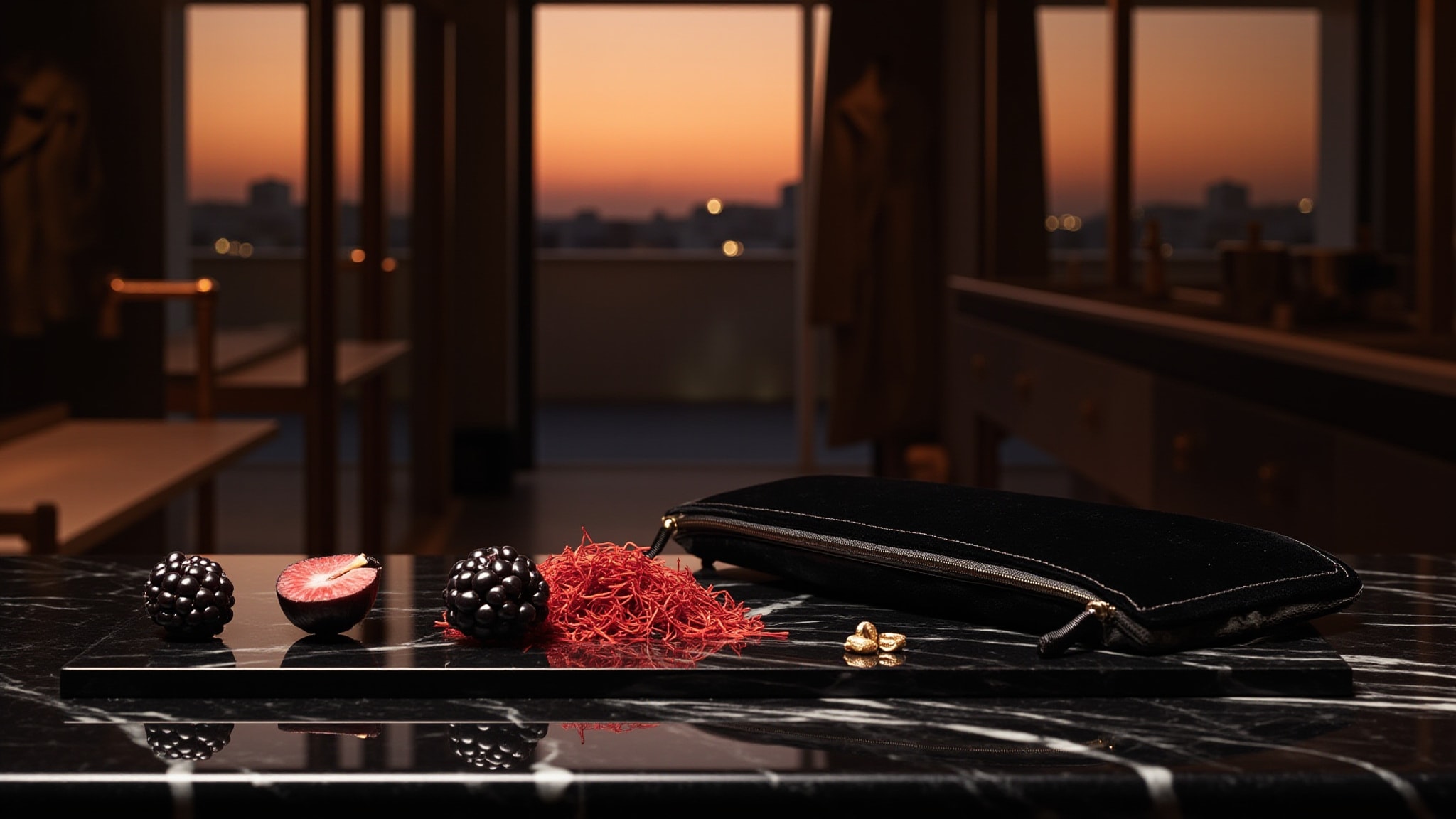 Majestic Rose by Yves Saint Laurent. Atmospheric mood