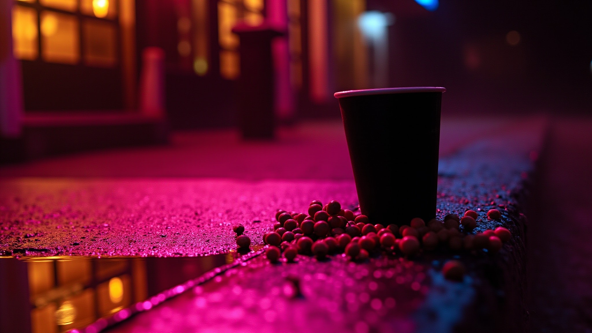 Opium Black Opium by Yves Saint Laurent. Atmospheric mood