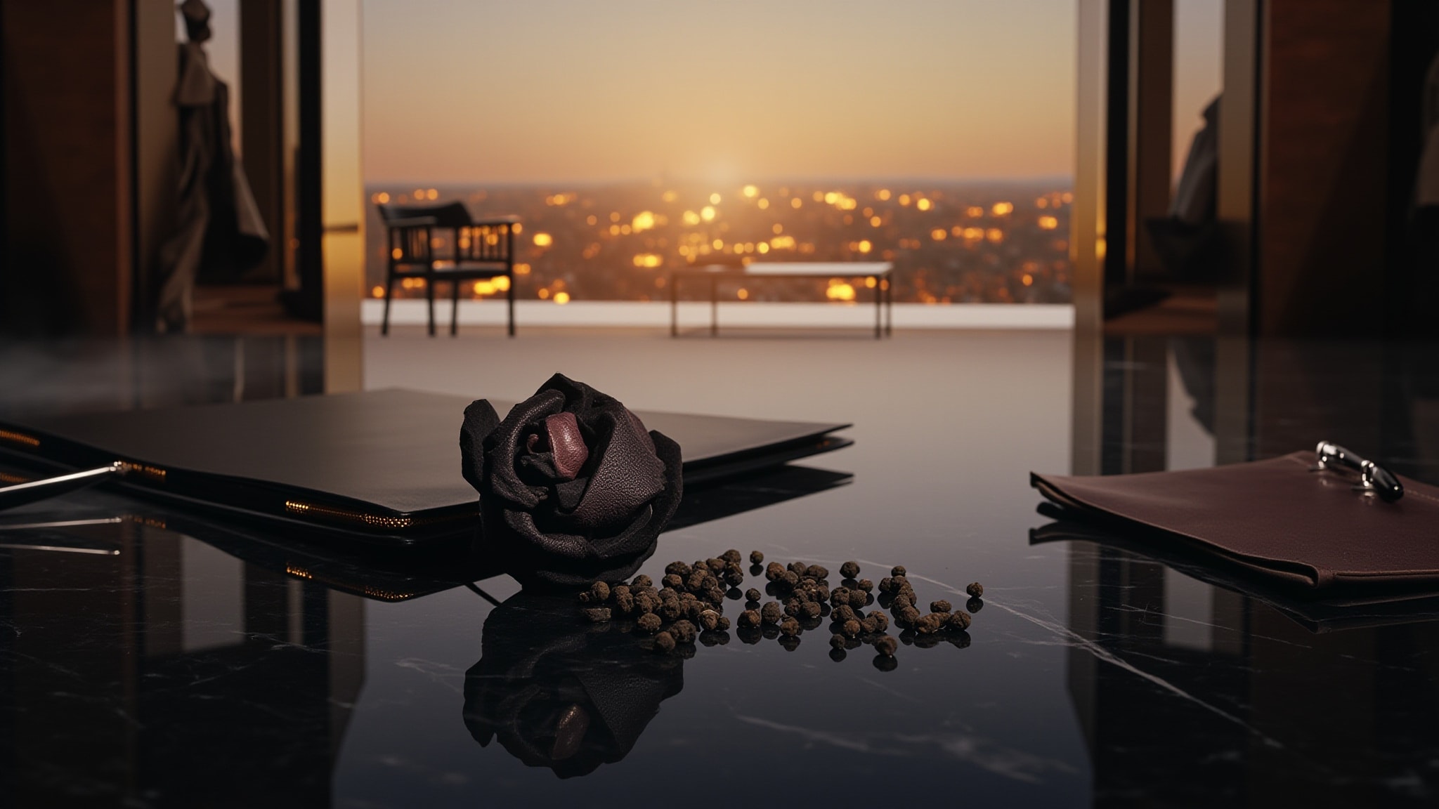 Signature Halfeti Black Rose by Zaharoff. Atmospheric mood