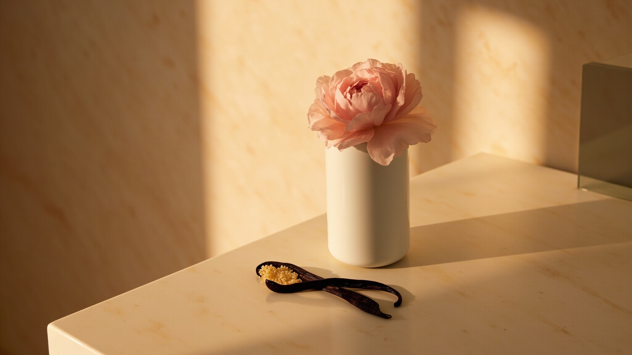 01 Red Vanilla by Zara. Atmospheric mood