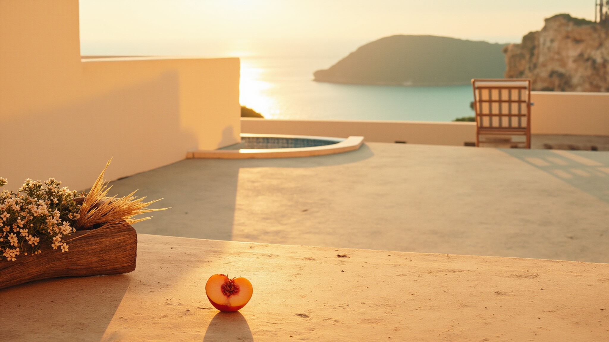 Cocoa Sunset in Ibiza by Zara. Atmospheric mood