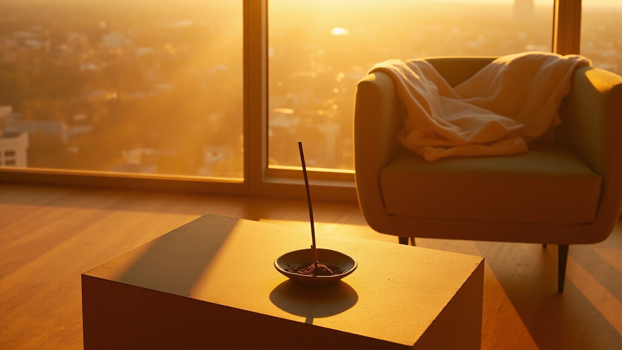 Incense Sunset by Zara. Atmospheric mood