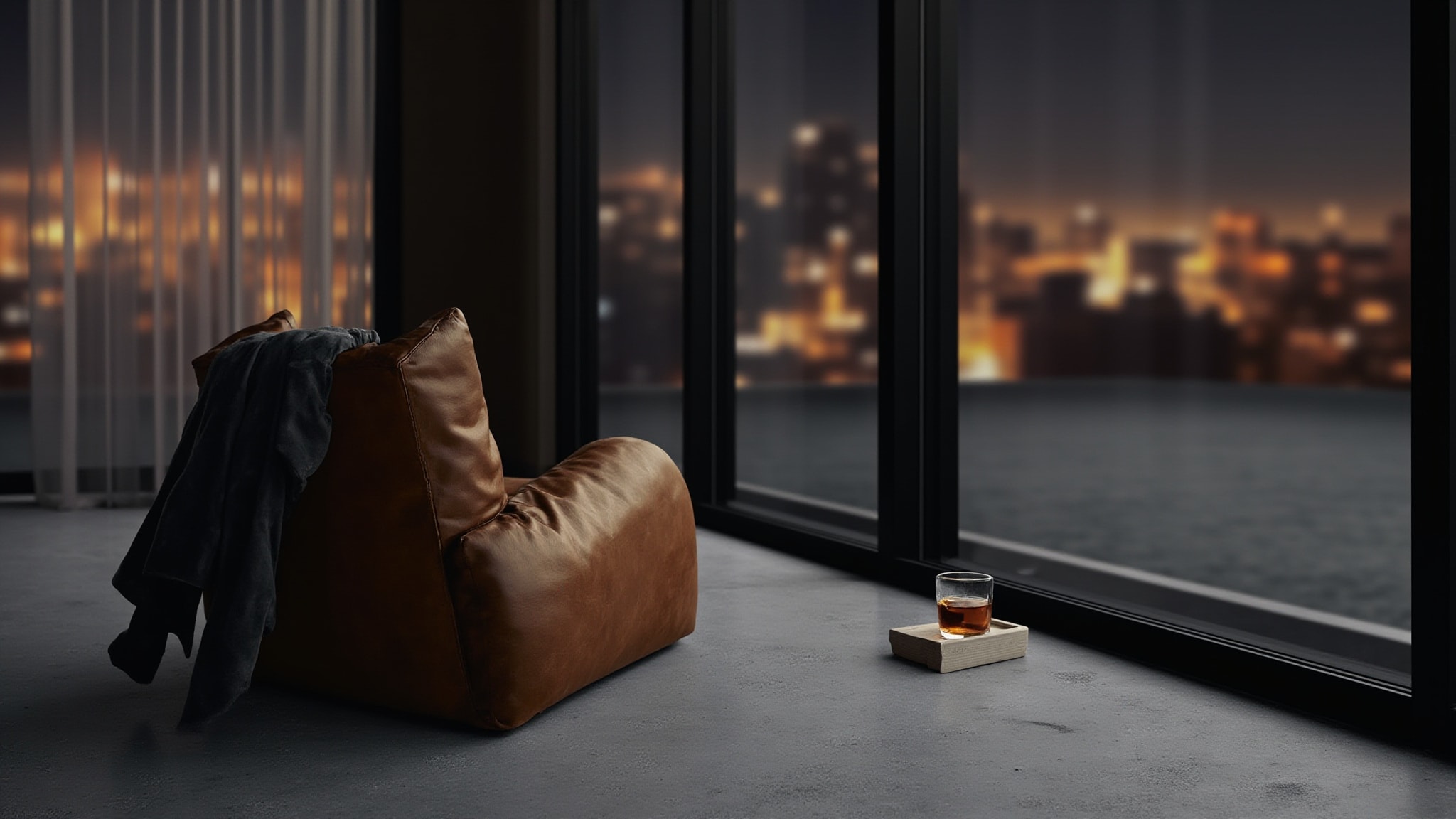 Night Skyline by Zara. Atmospheric mood