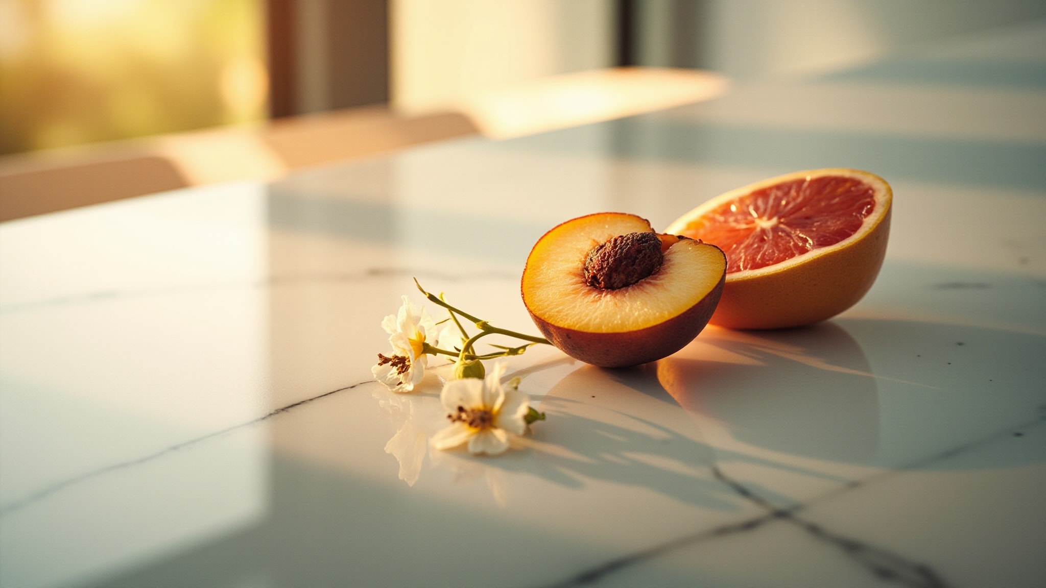 Peach Glow Eau de Parfum by Zara. Atmospheric mood