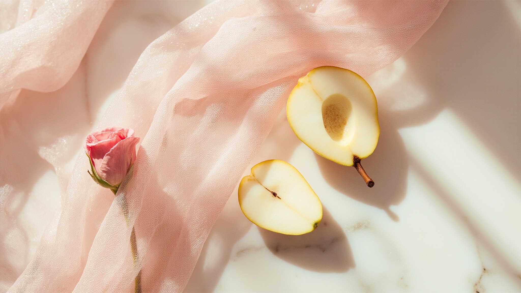 Rosy Mousseline by Zara. Atmospheric mood